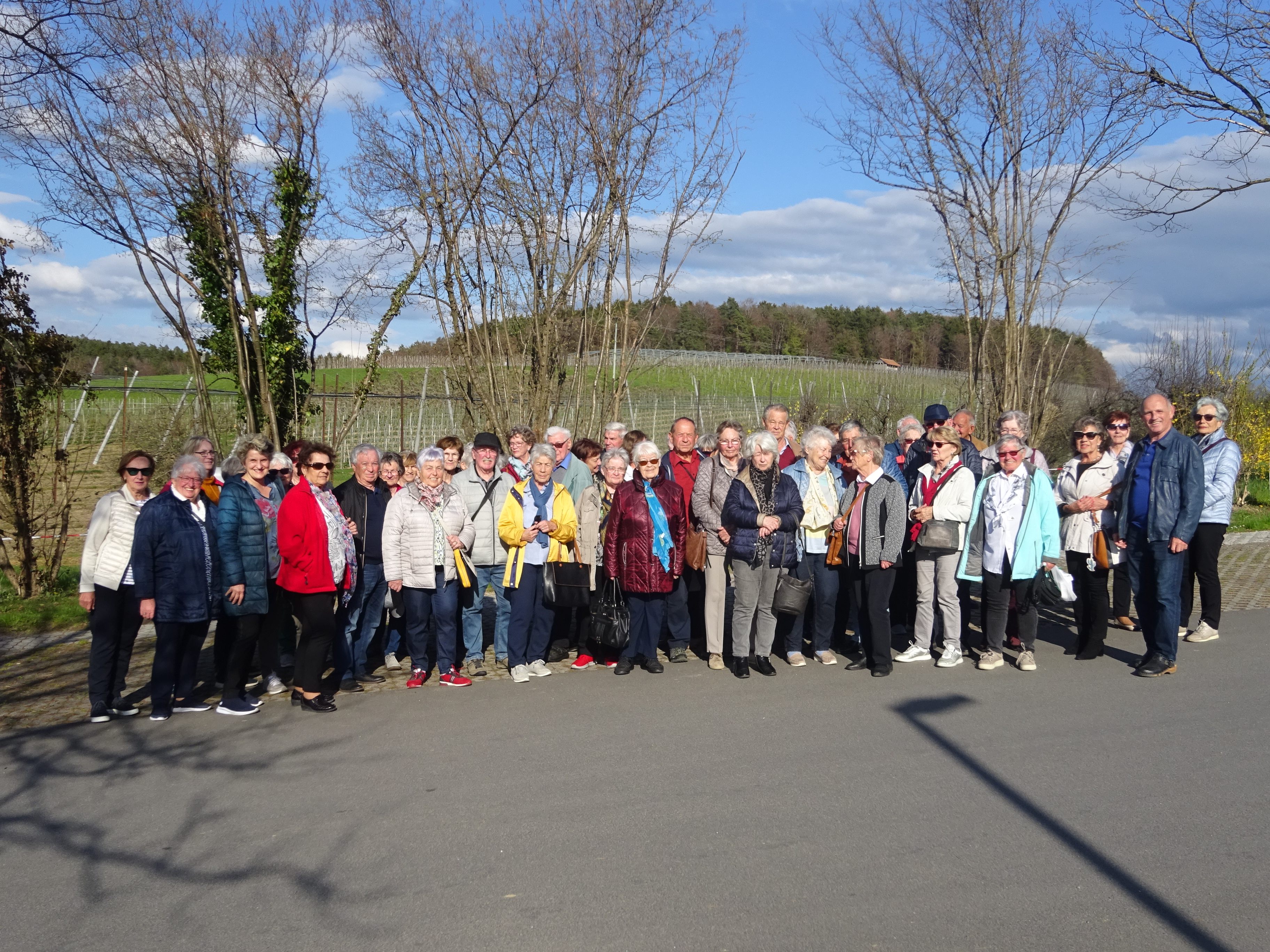 Die große Ausflüglergruppe