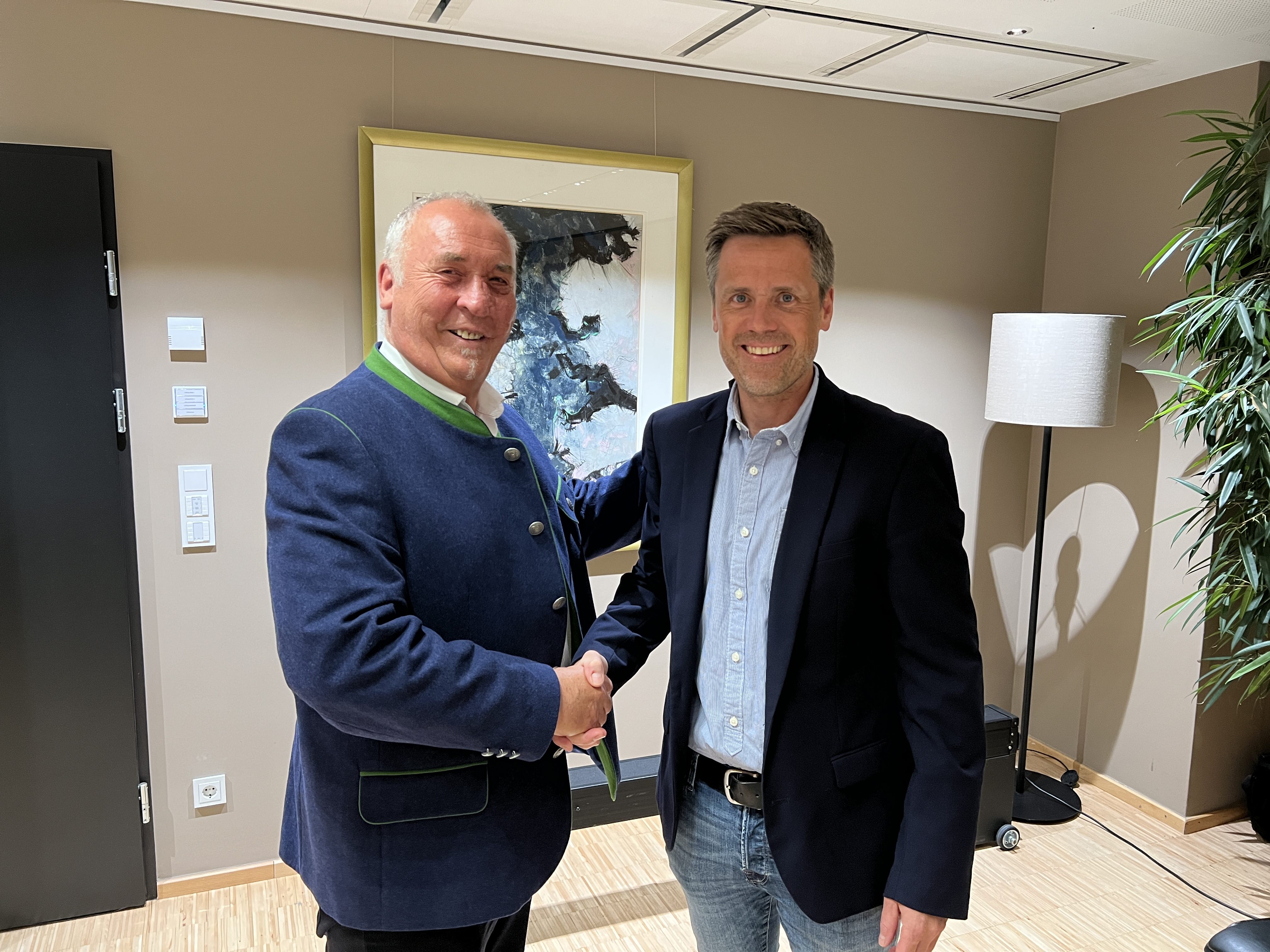 Heinz Ebner und Marco Loretz. Heinz Ebner und Marco Loretz.