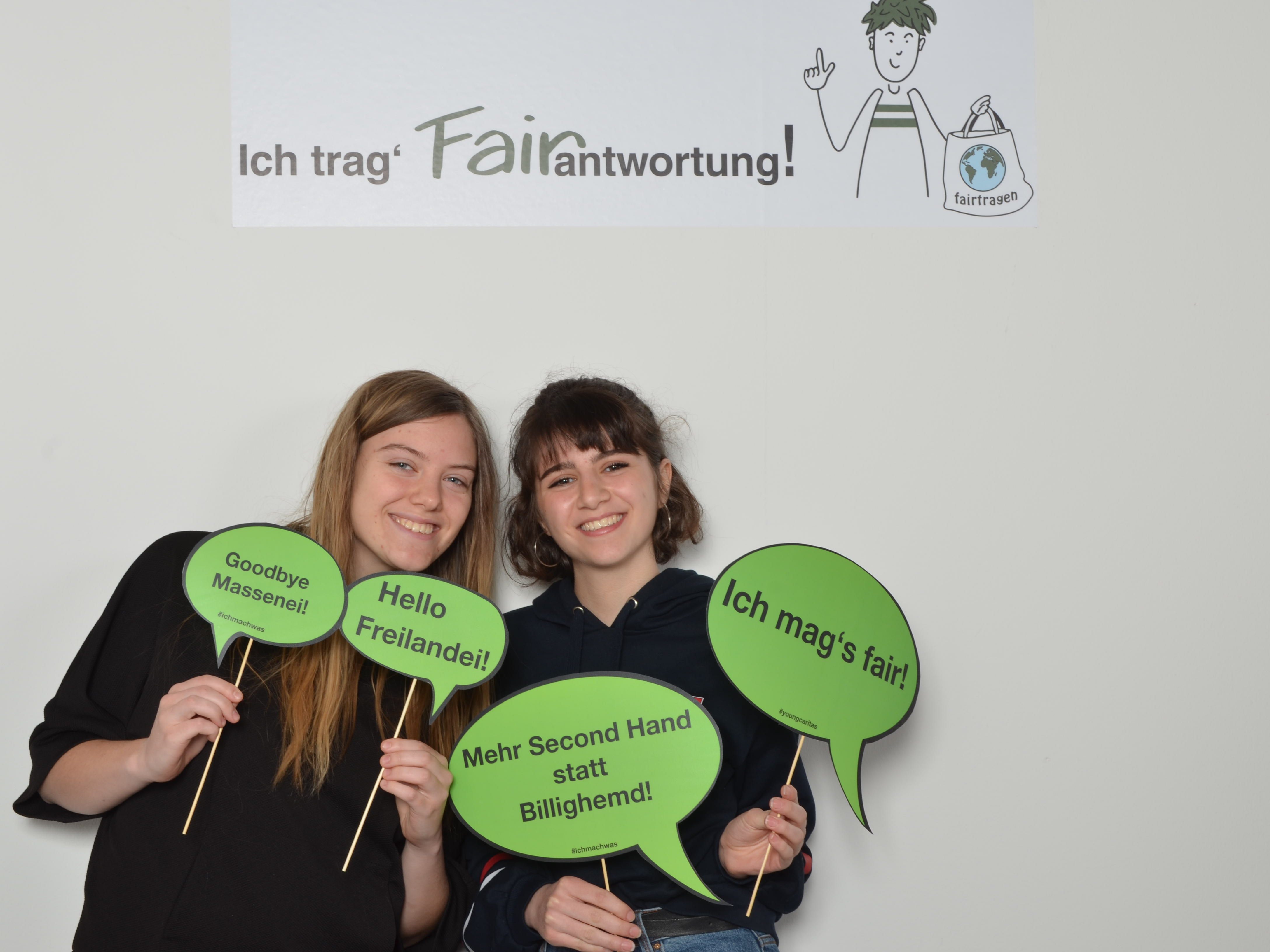 Ab Donnerstag 7.4. sind die youngCaritas und die Caritas Lerncafés auf der Dornbirner Messe vertreten.