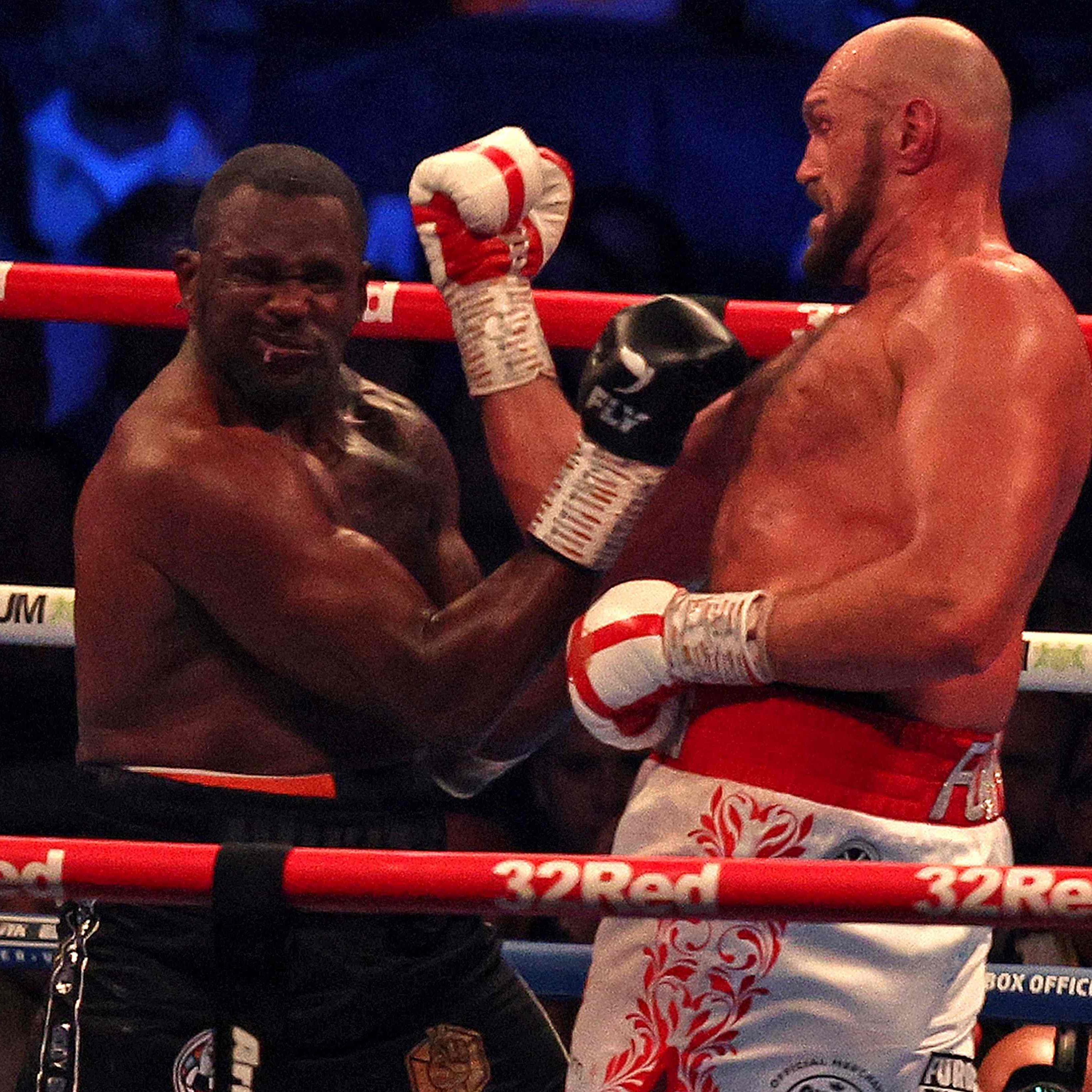 Fury behielt im Ring die Oberhand gegen Dillian Whyte.