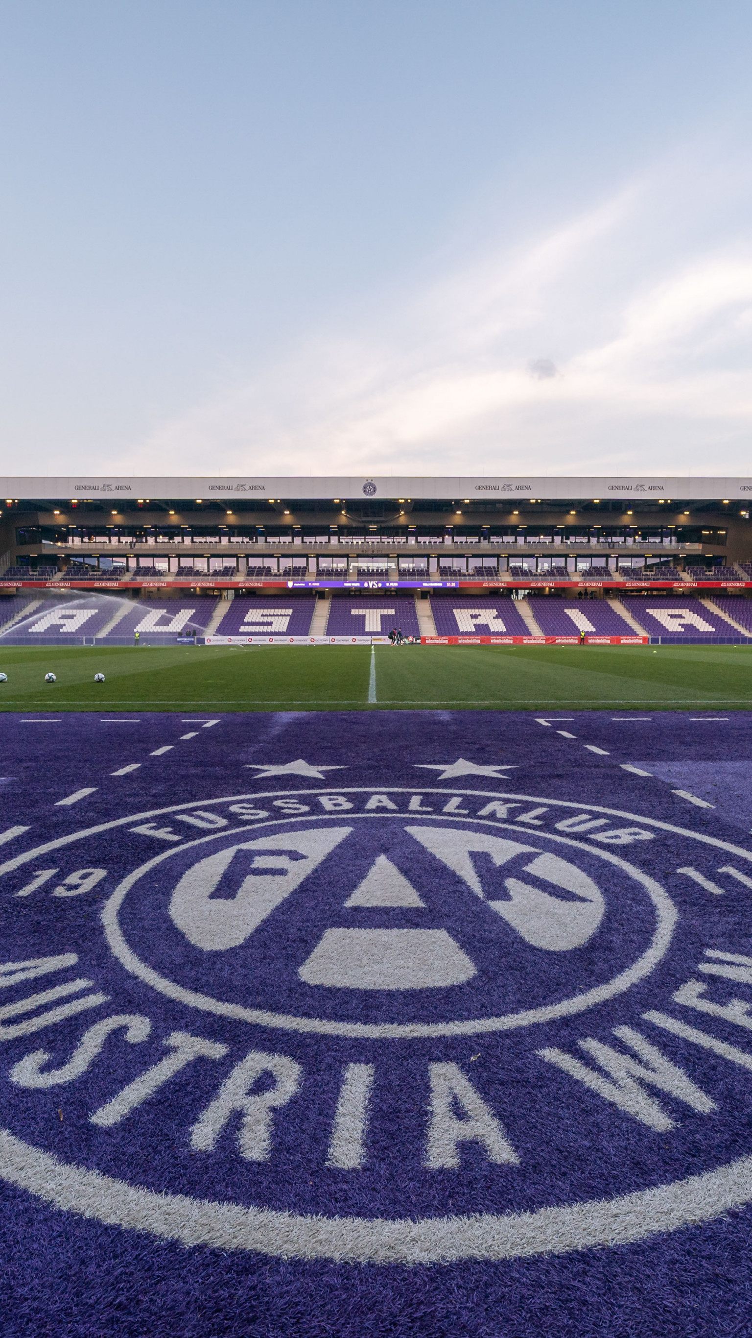 Die Wiener Austria bleibt auch nach der negativen Lizenz-Entscheidung optimistisch