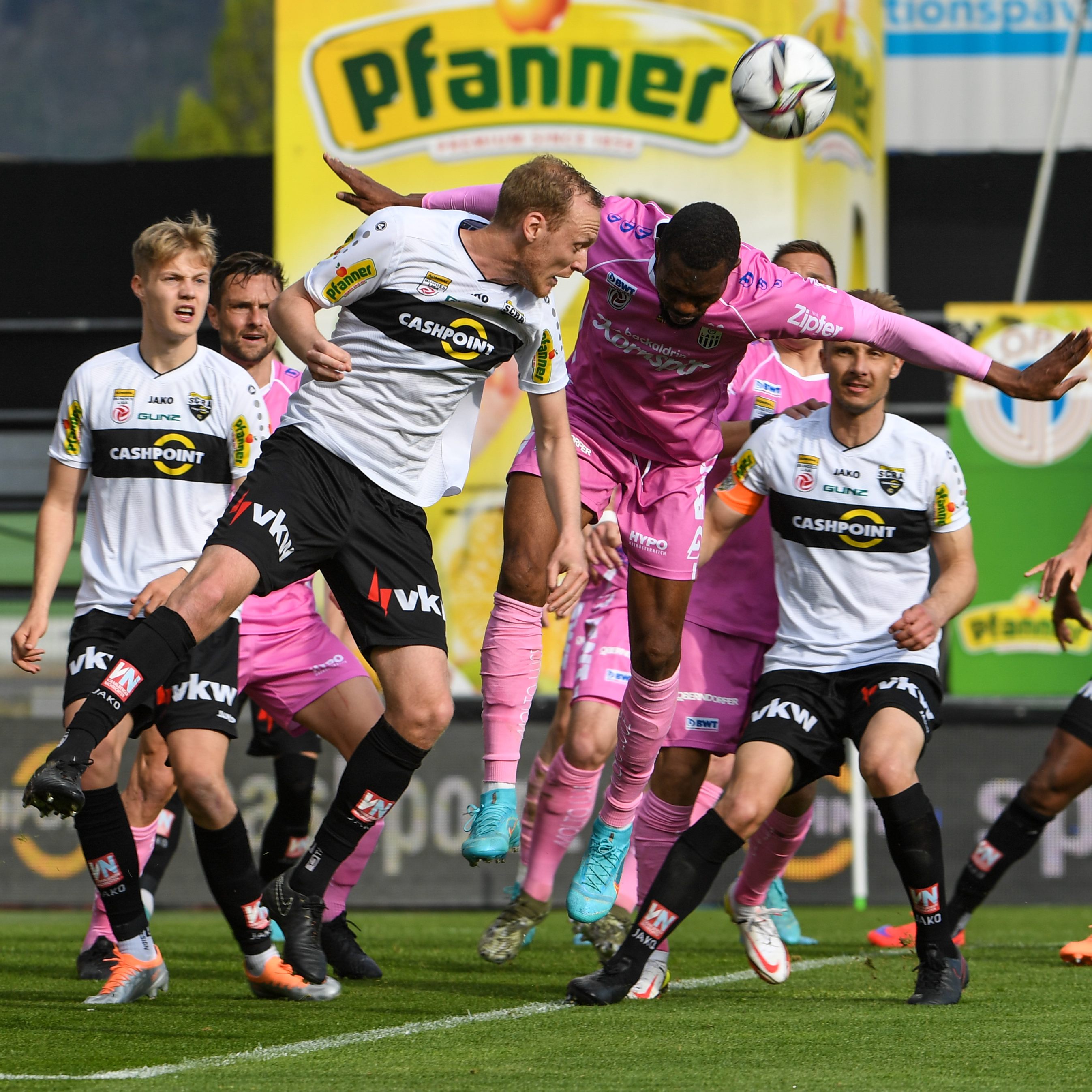 Altach und der LASK lieferten sich heute ein Duell mit wenig Torraumszenen.