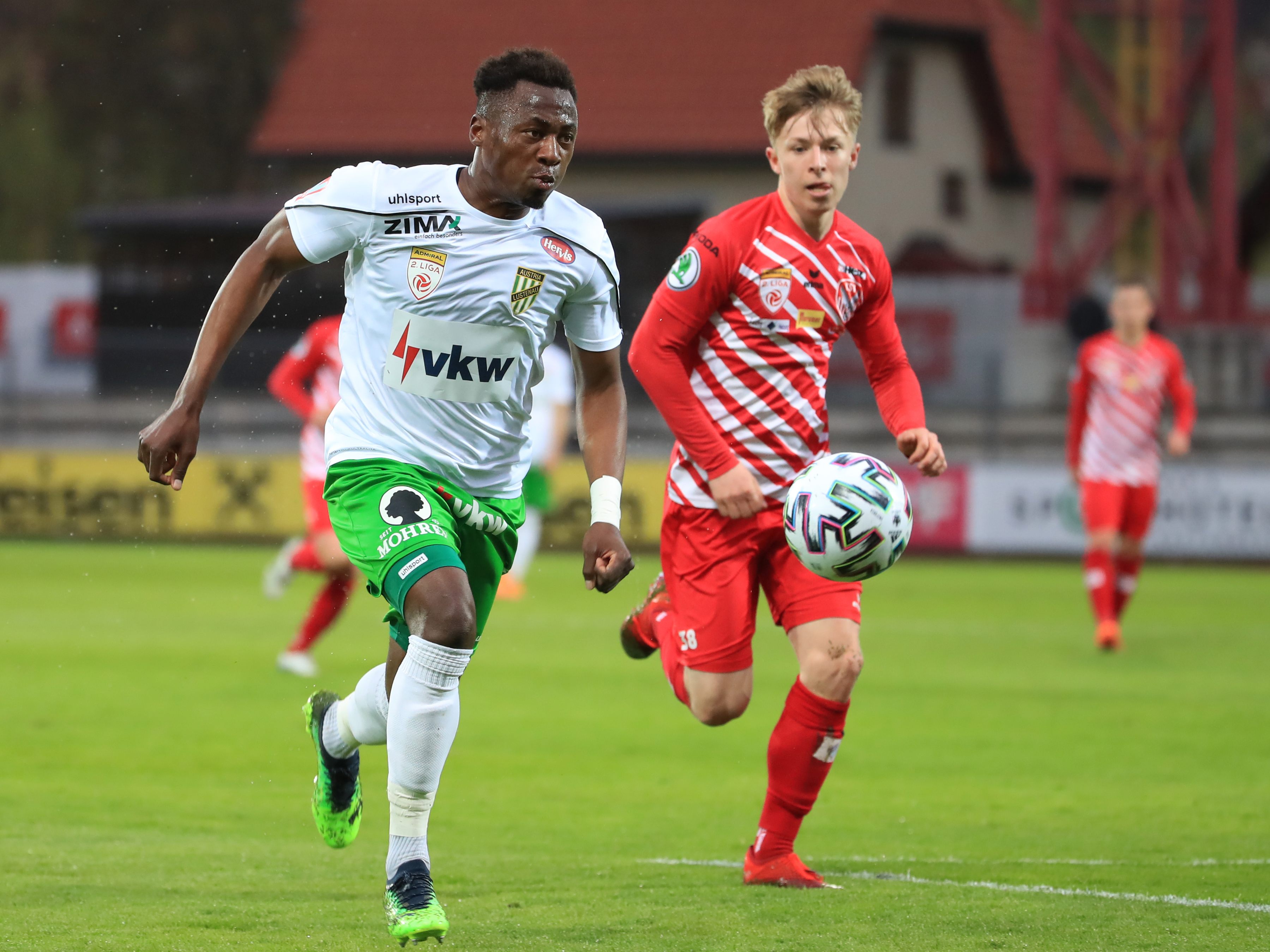 Michael Cheukoua erzielte den wichtigen Ausgleich in Kapfenberg.