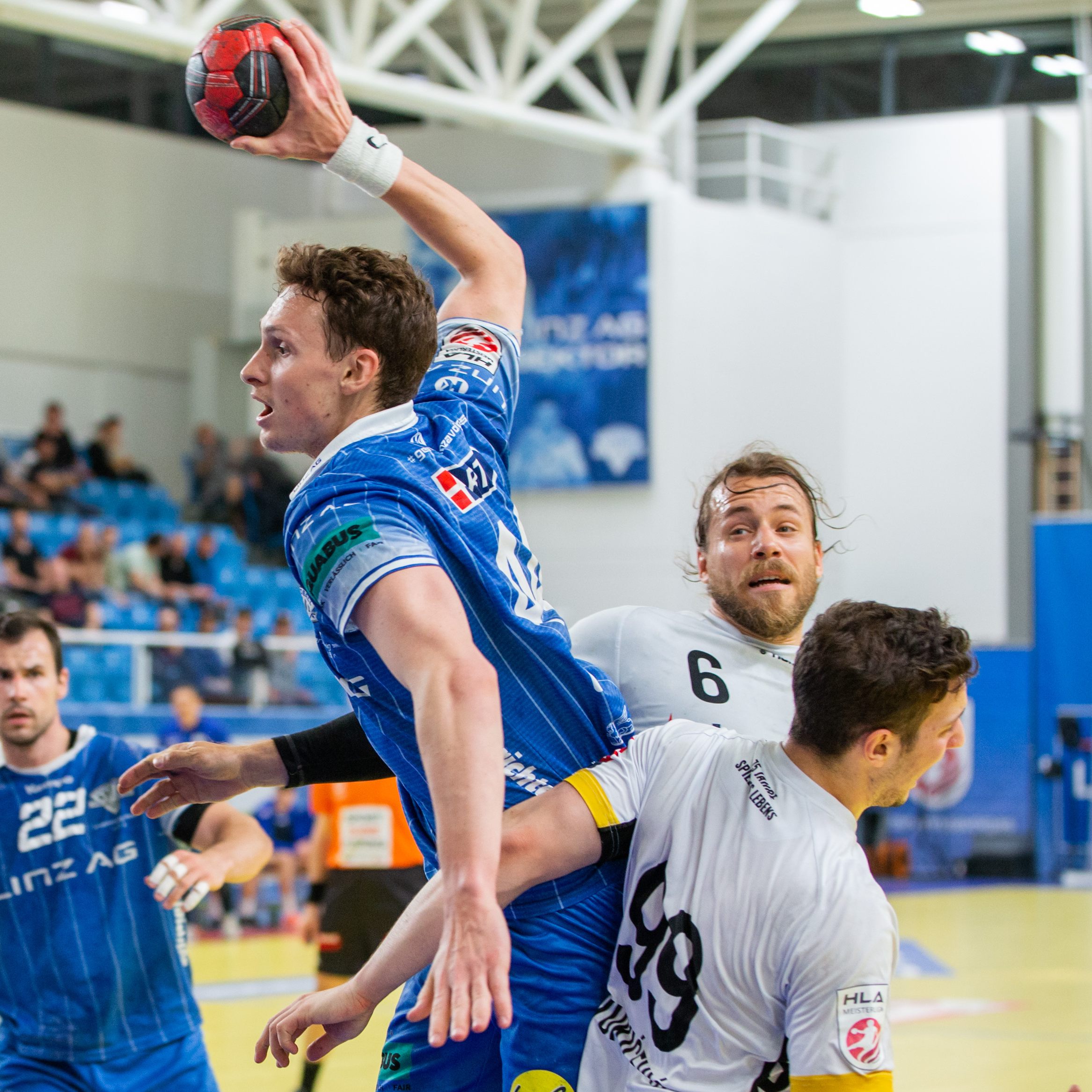 Die Linzer waren nach hartem Kampf am Ende das glücklichere Team.