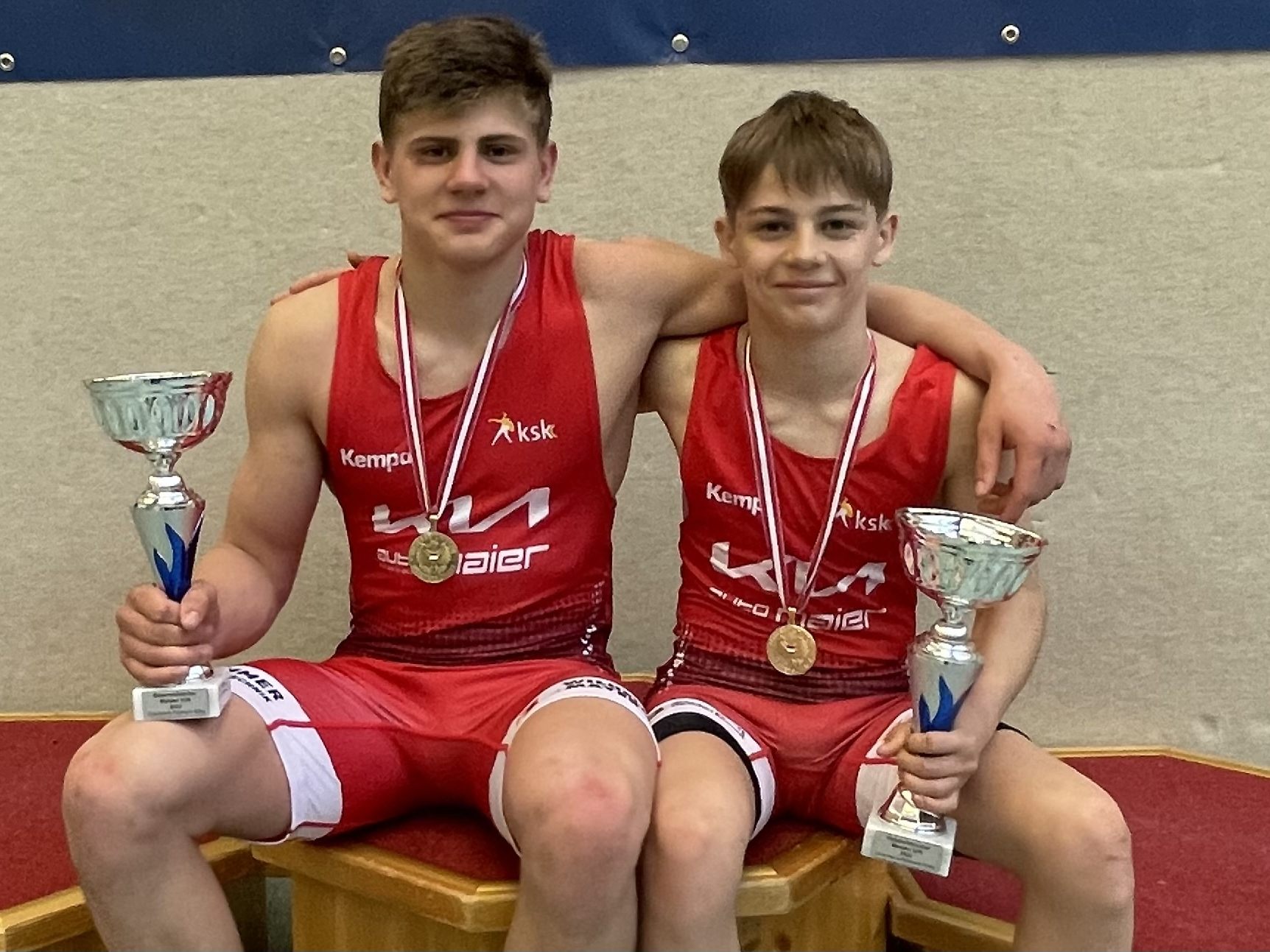 Paul Maier & Daniel Struzinjski, Österreichische Meister 2022 Paul Maier & Daniel Struzinjski, Österreichische Meister 2022