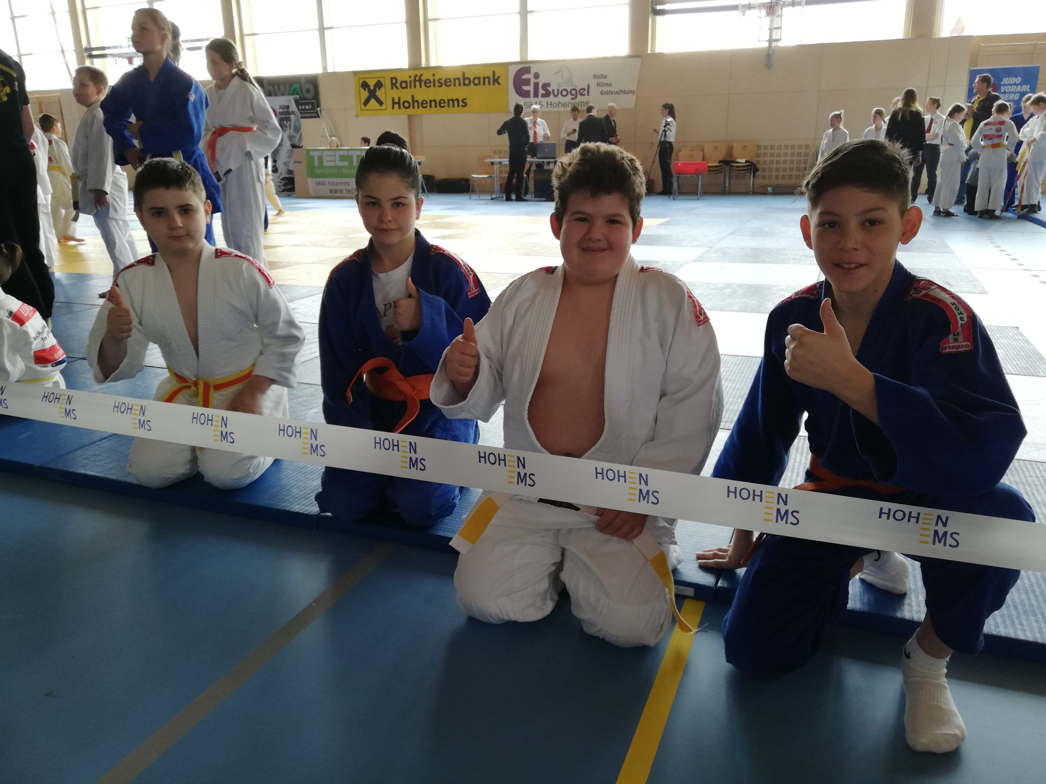 Unsere Judokas