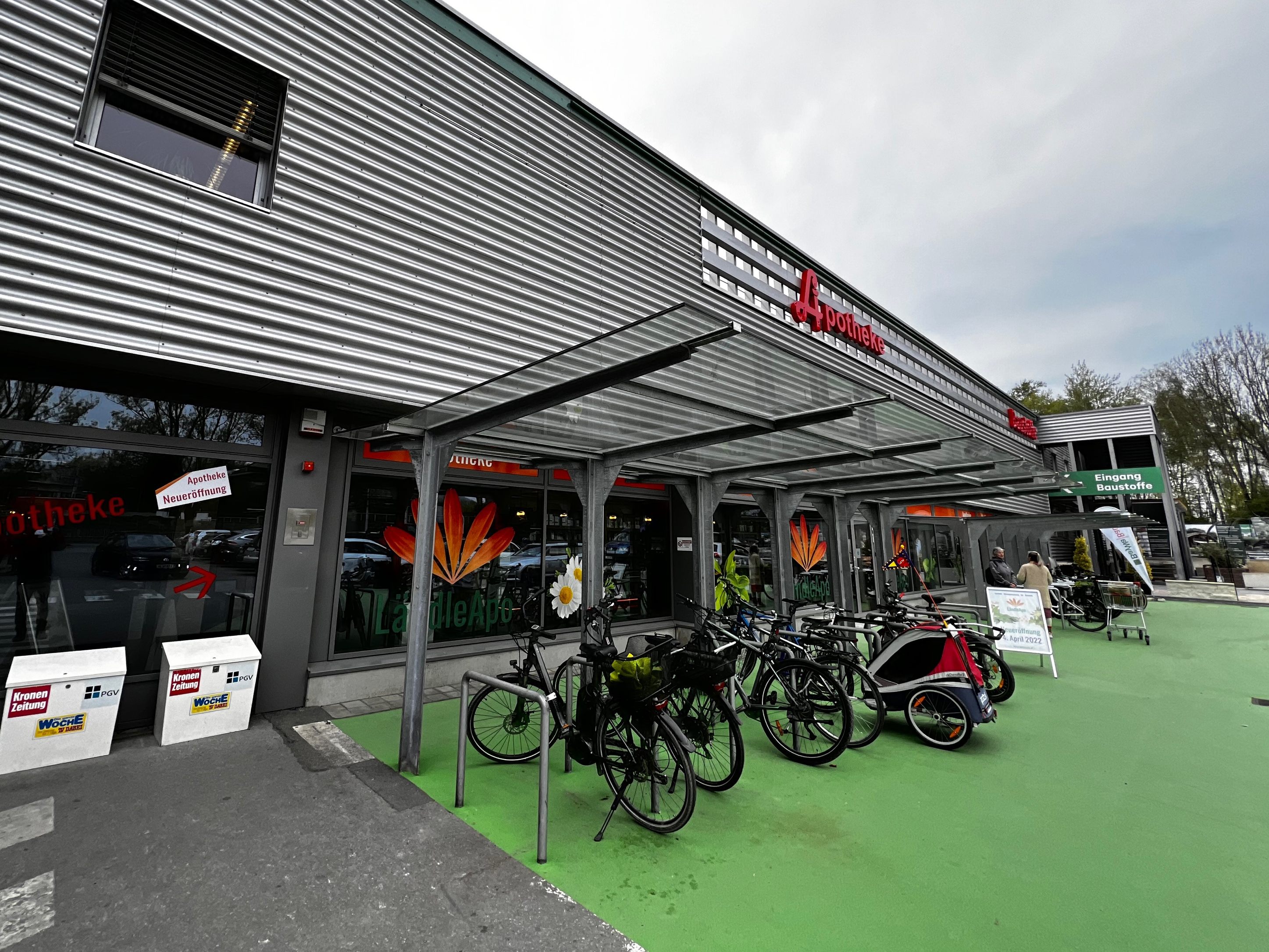 Beim BayWa-Areal gibt es jetzt eine Apotheke. Beim BayWa-Areal gibt es jetzt eine Apotheke.