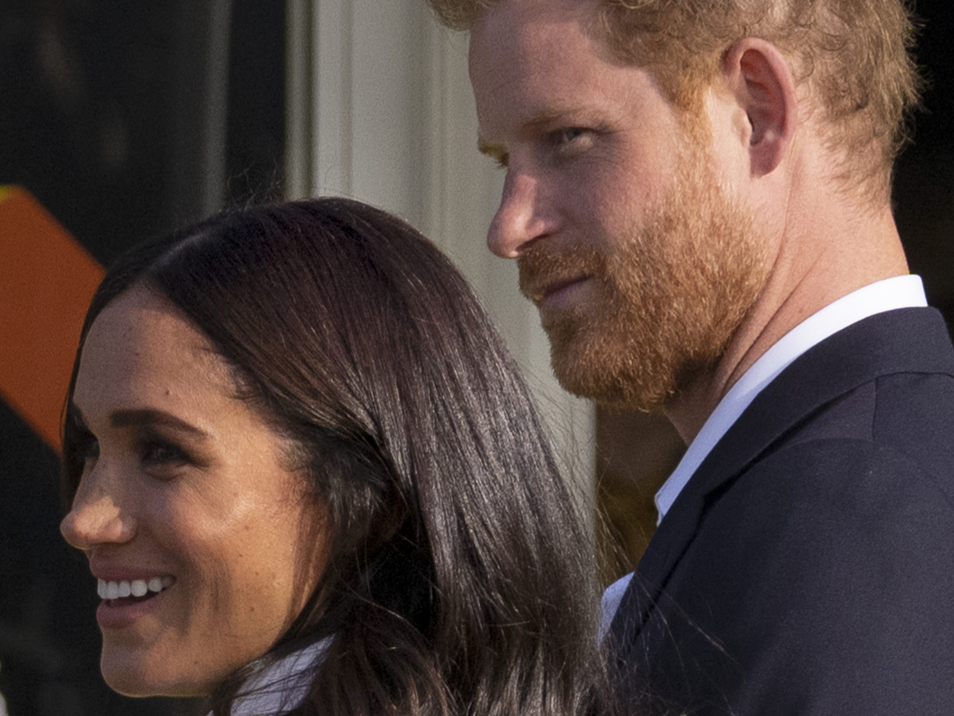 Prinz Harry und Herzogin Meghan zeigten sich erstmals wieder öffentlich in Europa. Prinz Harry und Herzogin Meghan zeigten sich erstmals wieder öffentlich in Europa.