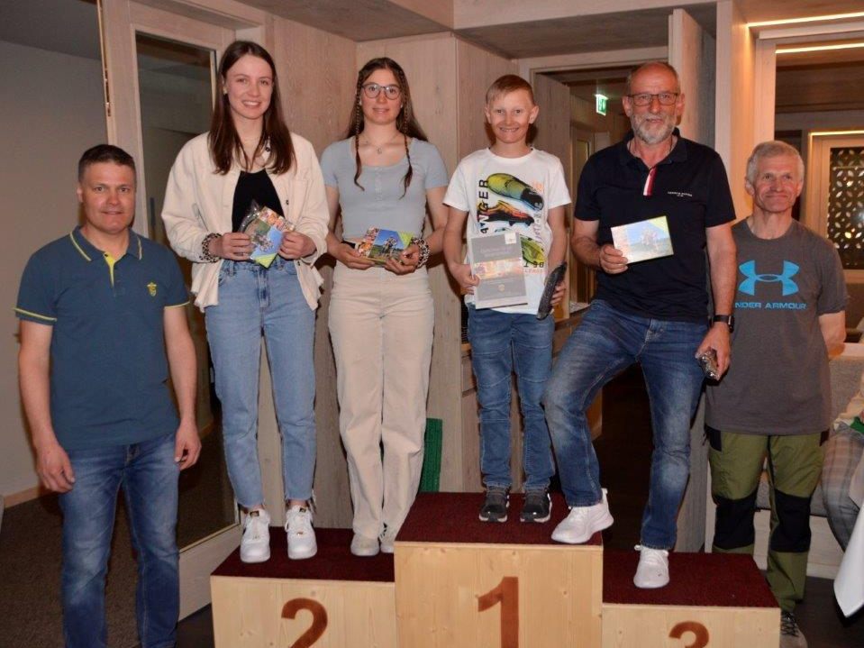 Preisverteilung Vereinsrennen WSV Braz 2022