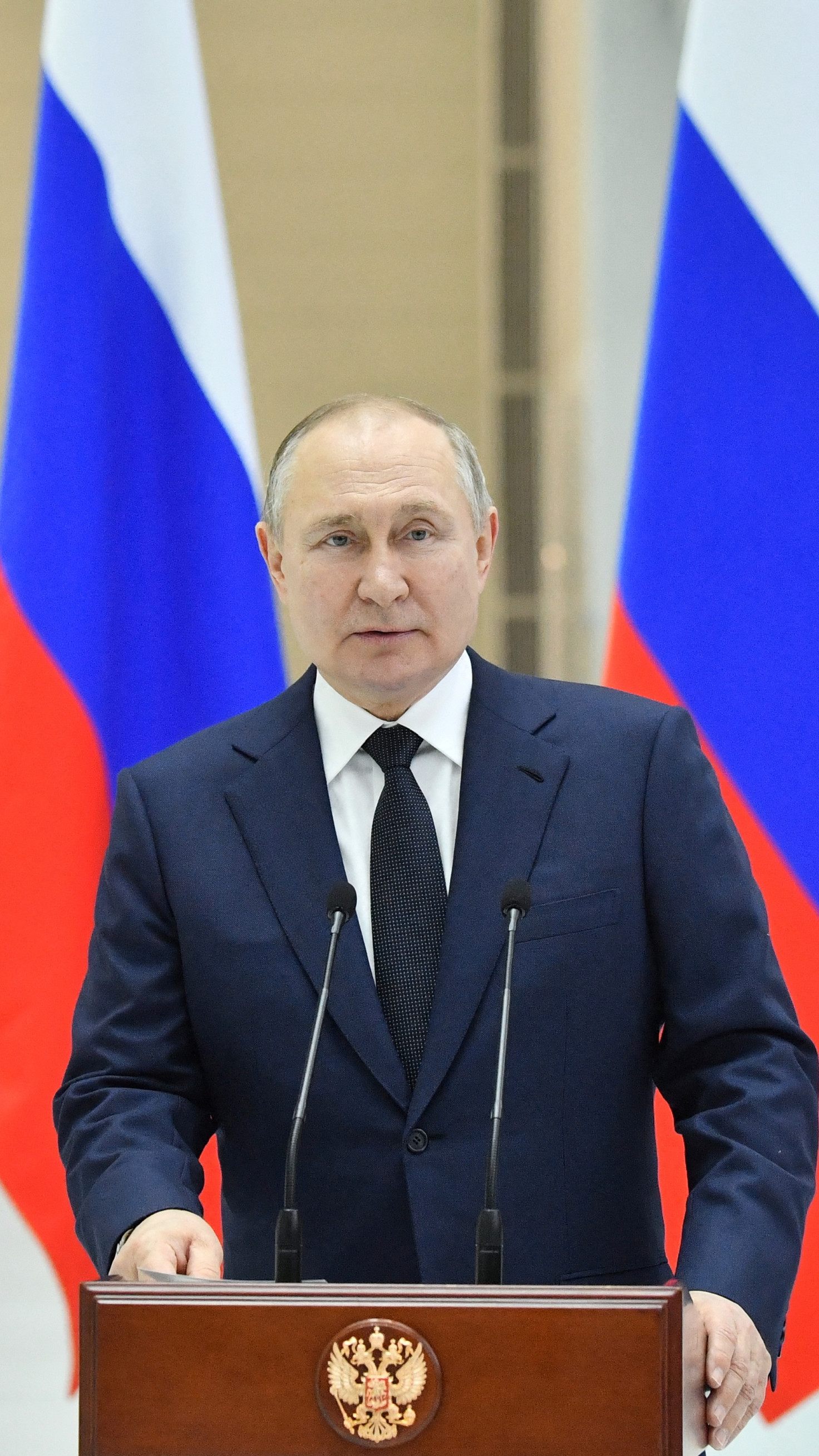 Kreml-Chef besuchte Weltraumbahnhof Wostotschny