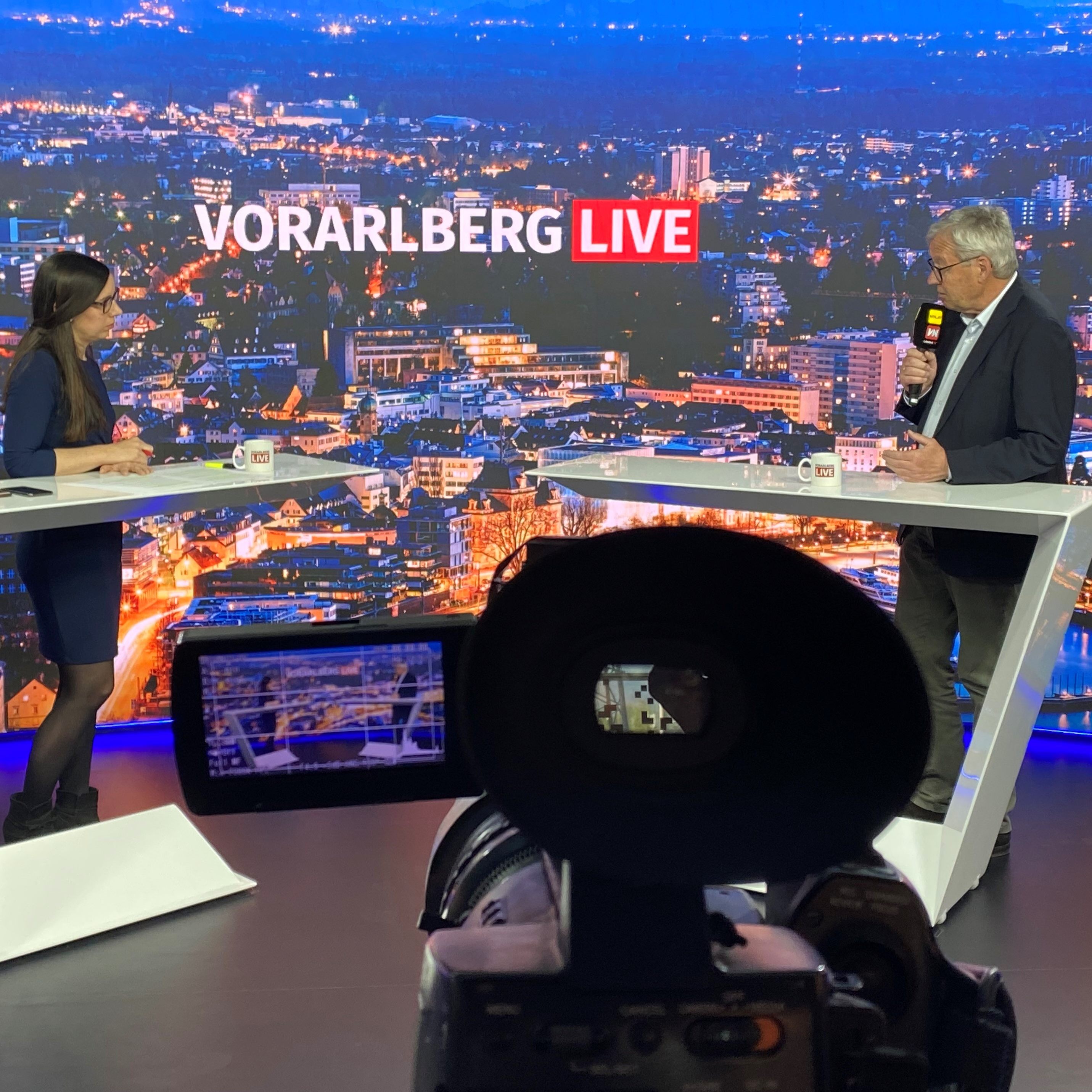 Karlheinz Rüdisser war am Donnerstag zu Gast bei "Vorarlberg LIVE".
