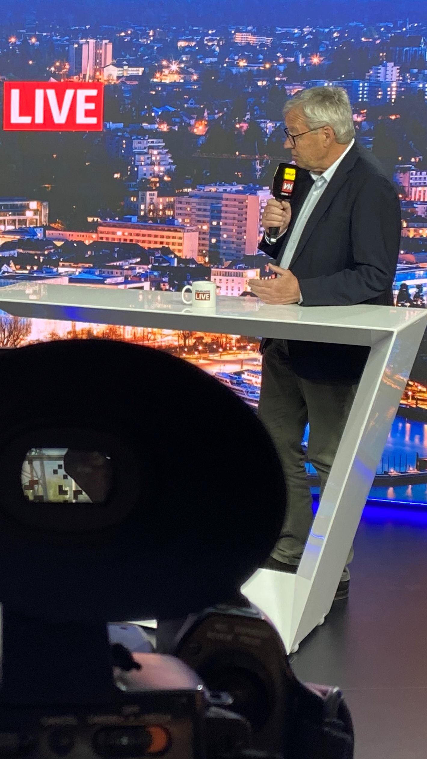 Karlheinz Rüdisser war am Donnerstag zu Gast bei "Vorarlberg LIVE".