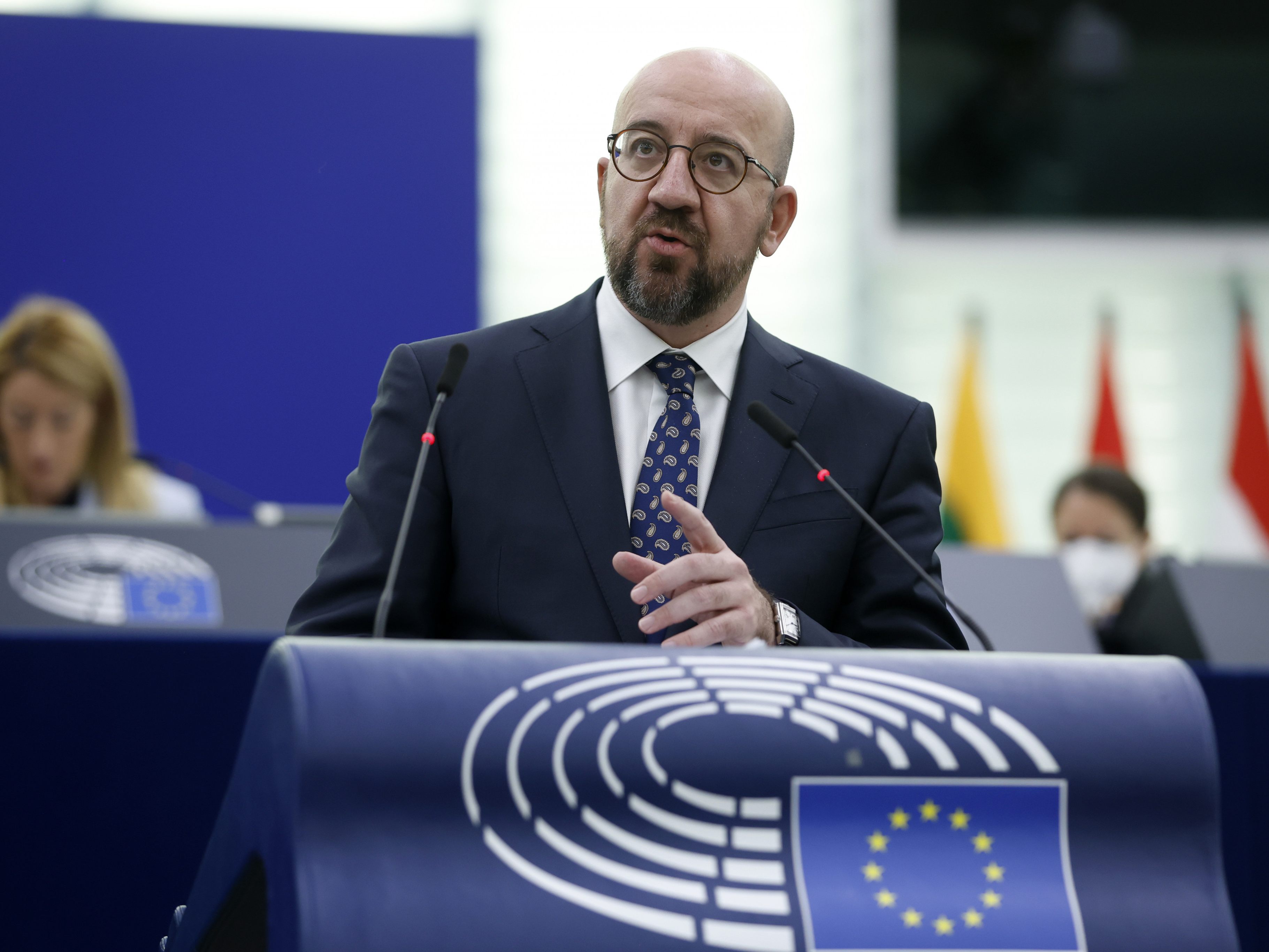 EU-Ratspräsident Charles Michel glaubt, dass an einem Gas-Importstopp aus Russland kein Weg vorbei führt