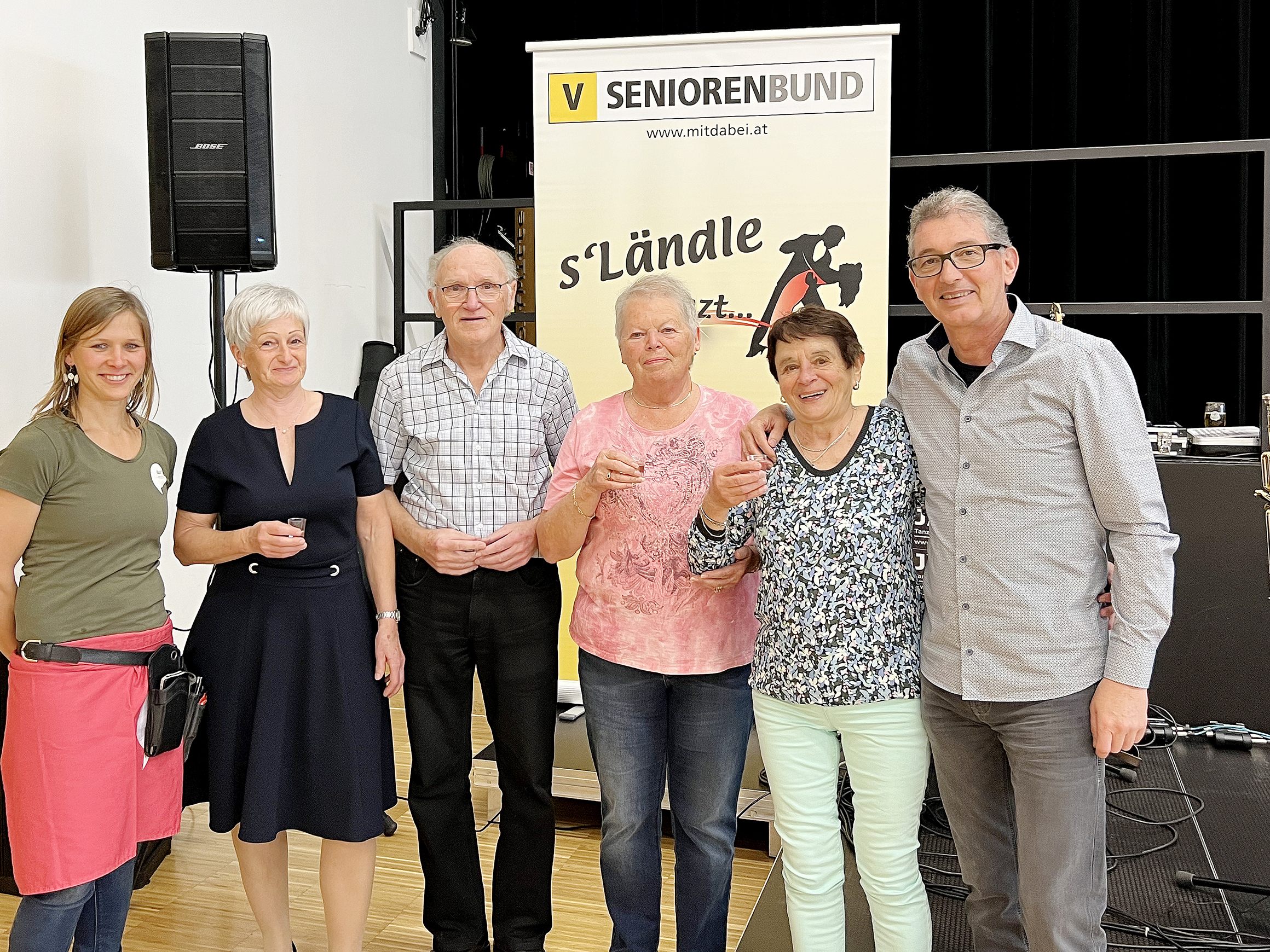 Viel Spaß hatten die Tanzfreude vom Seniorenbund beim Ostertanz in Koblach