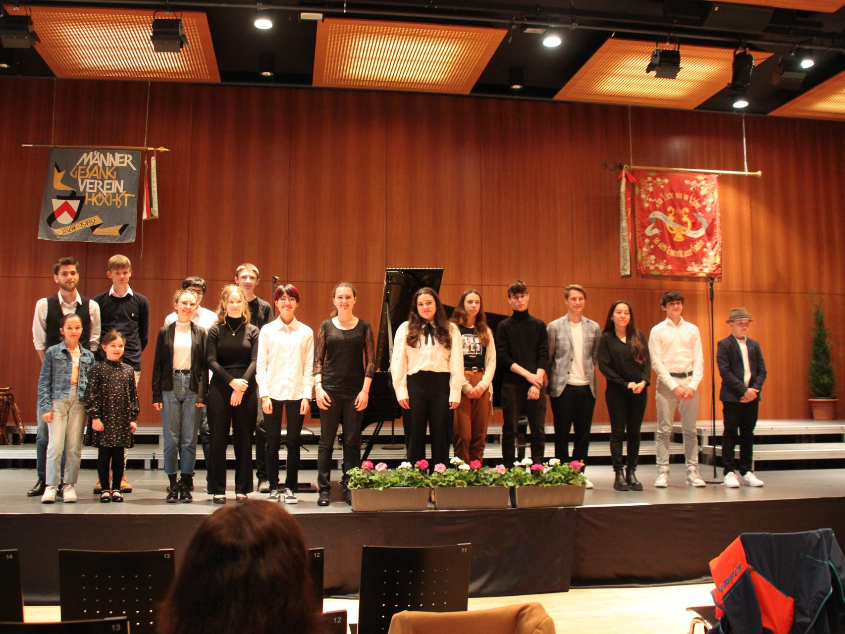 Klavierschülerinnen und Schüler der Rheintalischen und Innsbrucker Musikschule luden am Sonntag zum Gemeinschaftskonzert in Höchst.