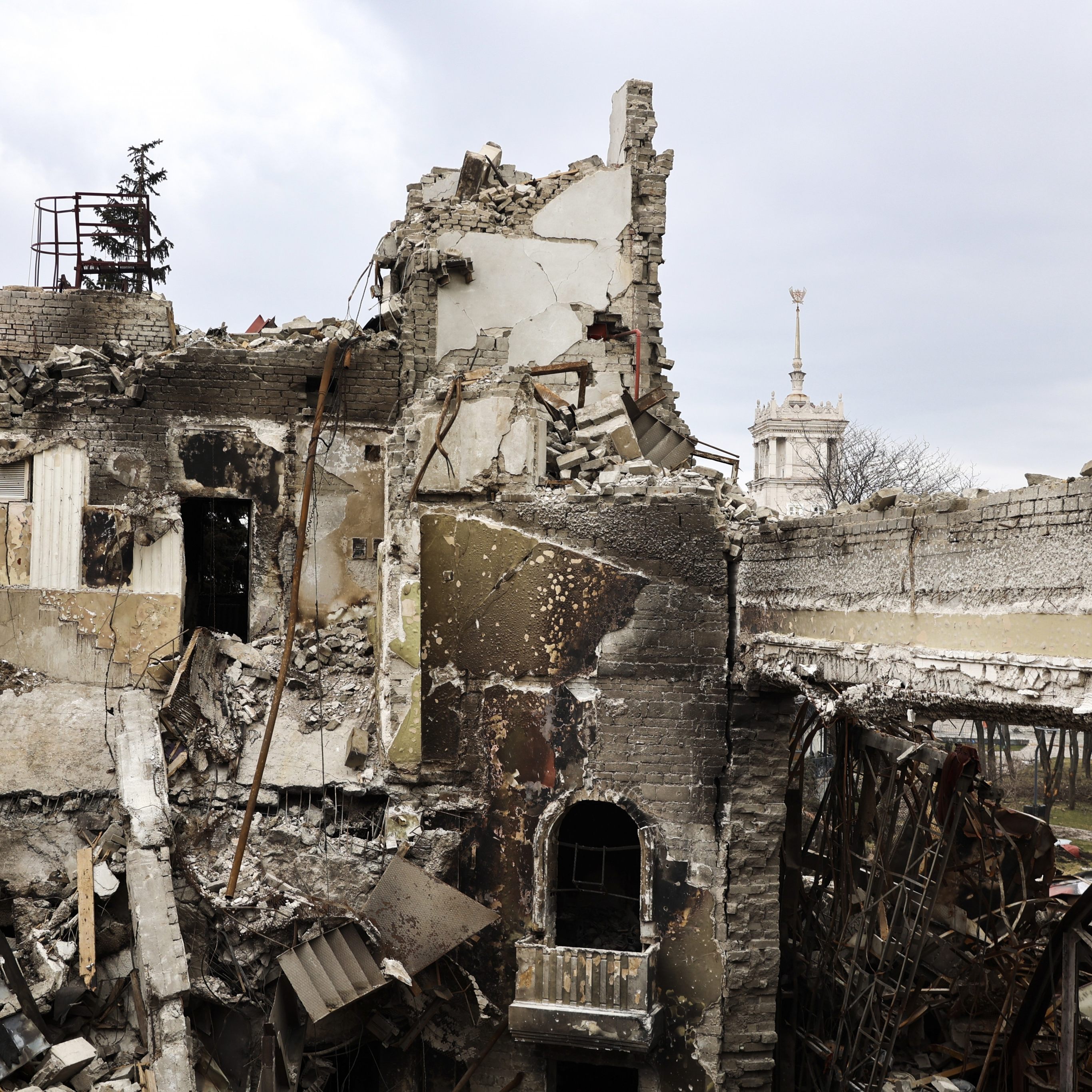 Noch immer gibt es heftige Kämpfe in Mariupol.