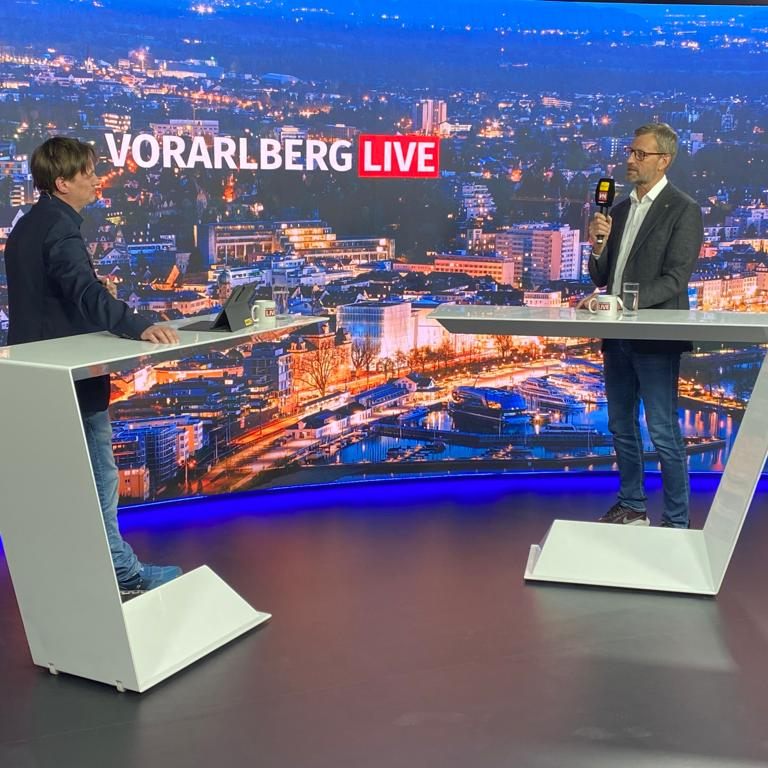 Jürgen Sutterlüty bei "Vorarlberg LIVE"