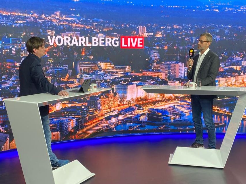 Jürgen Sutterlüty bei "Vorarlberg LIVE"