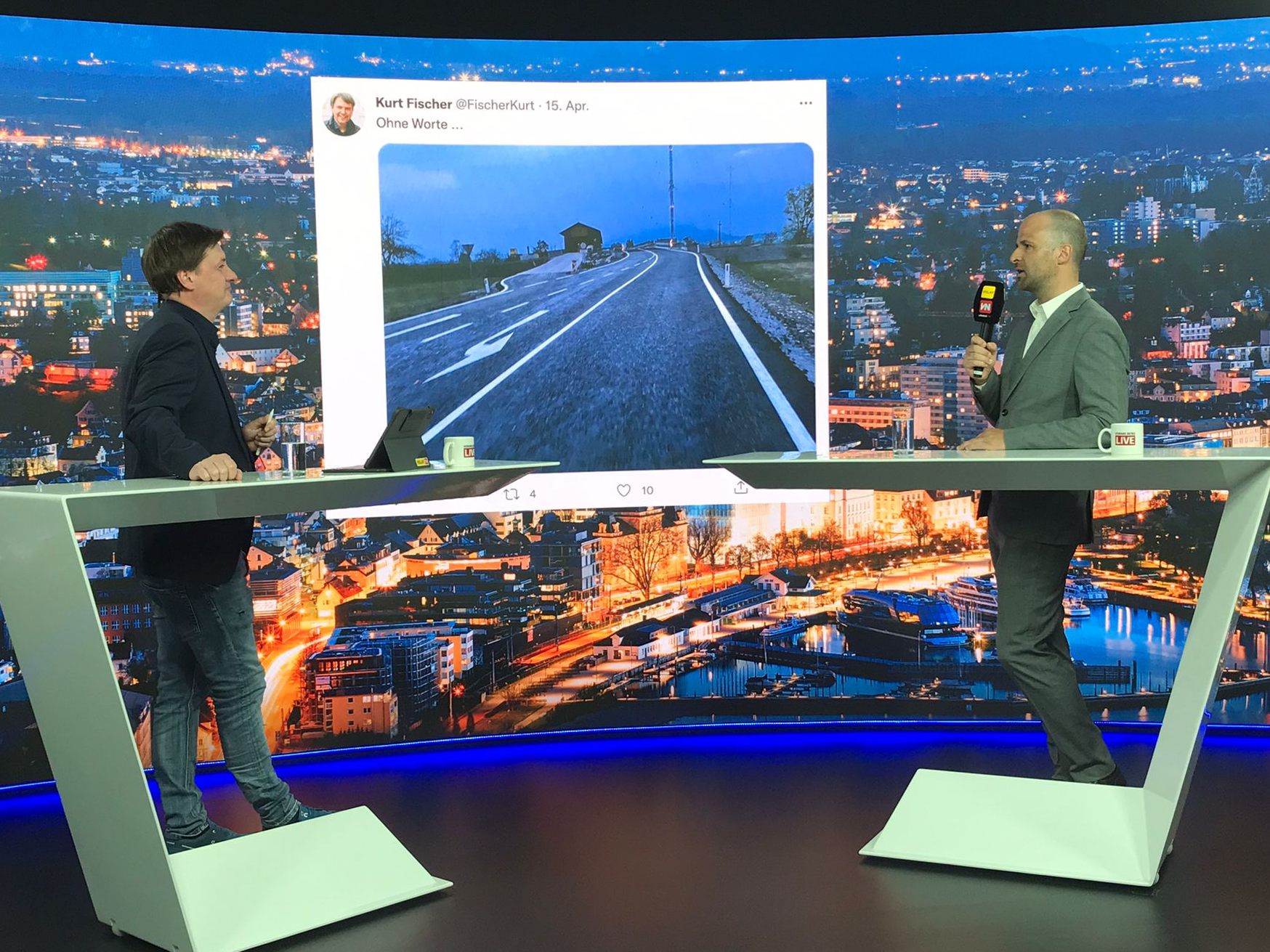 Marco Tittler zu Gast bei "Vorarlberg LIVE" Marco Tittler zu Gast bei "Vorarlberg LIVE"