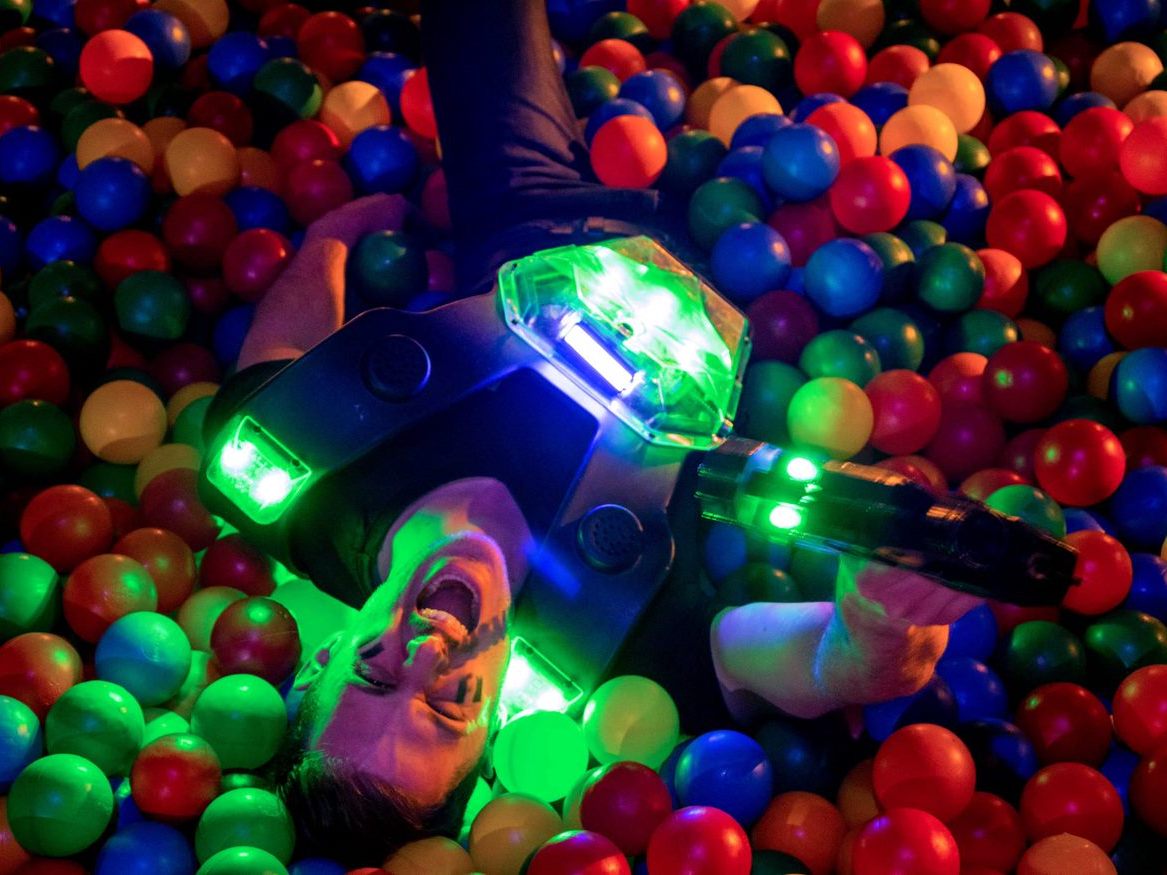 Fun4Kids-Indoor-Halle in Wien-Favoriten bietet nun auch Lasertag an.