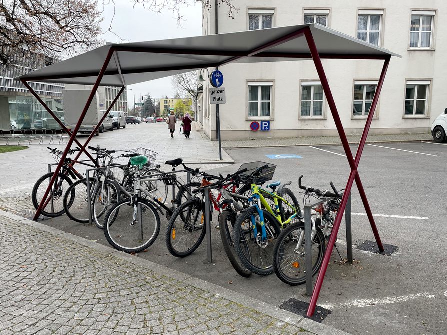 Zehn neue Fahrrad-Ports in der Innenstadt.