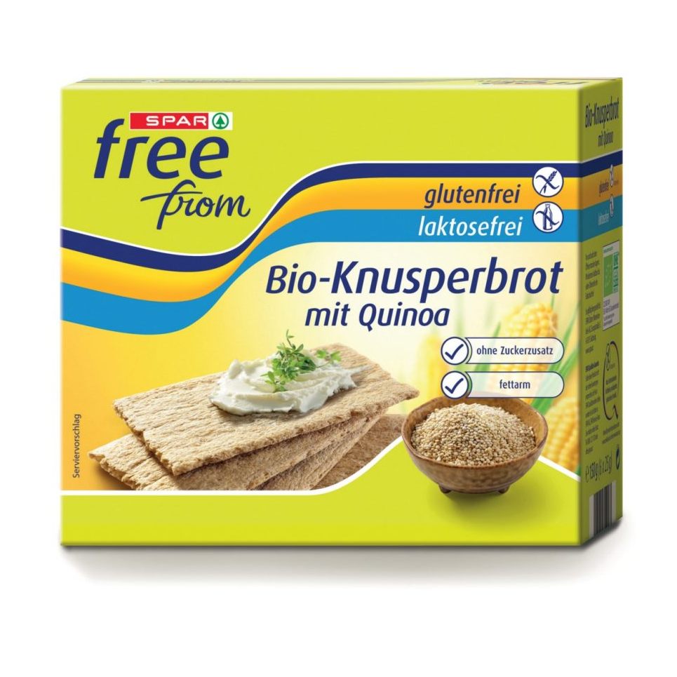 Spar ruft sein Bio-Knusperbrot mit Quinoa zurück.