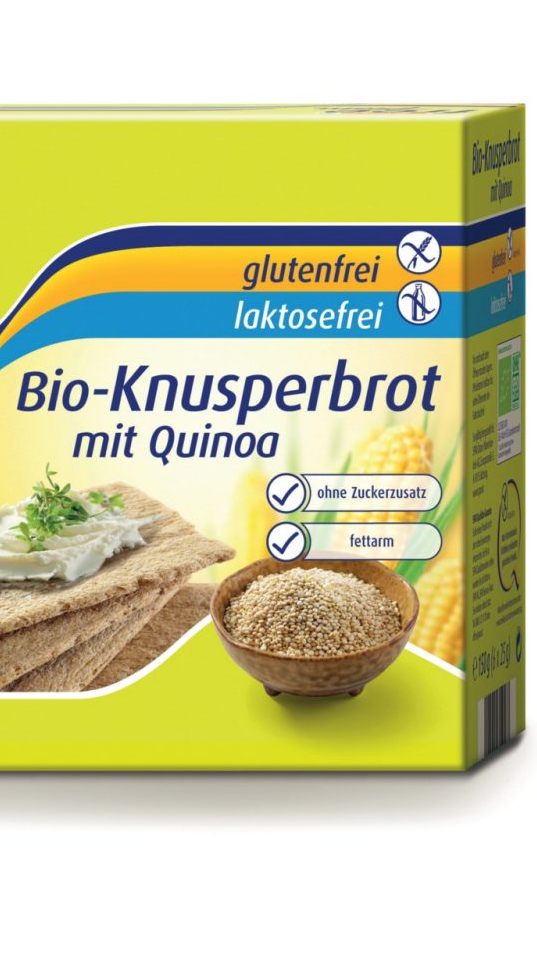 Spar ruft sein Bio-Knusperbrot mit Quinoa zurück.
