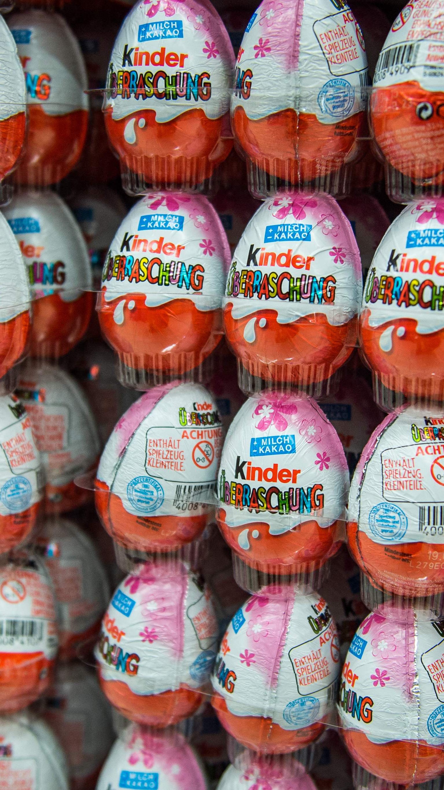 Ferrero ruft Produkte zurück.
