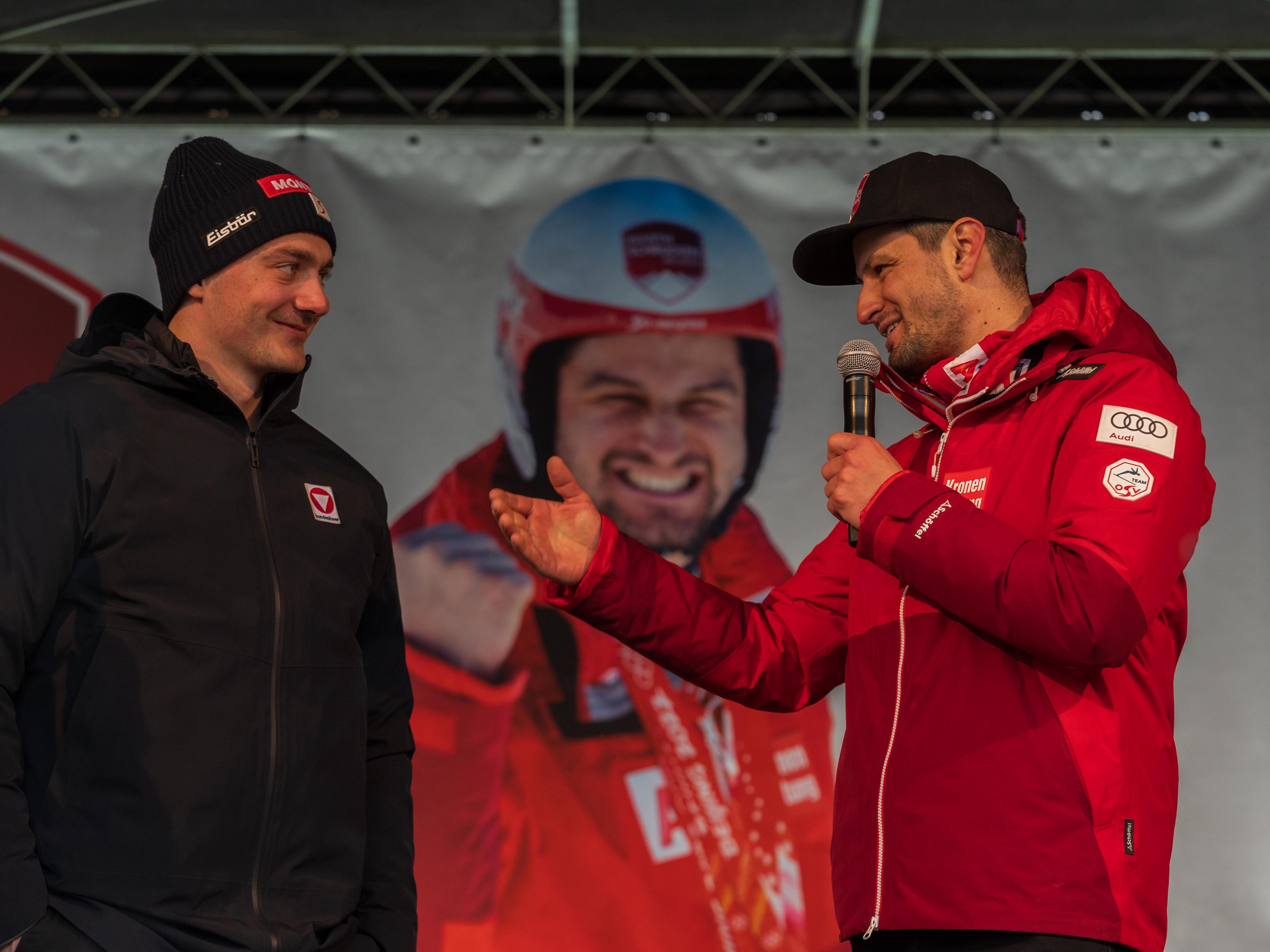 Izzi Hämmerle und Johannes Strolz. Izzi Hämmerle und Johannes Strolz.