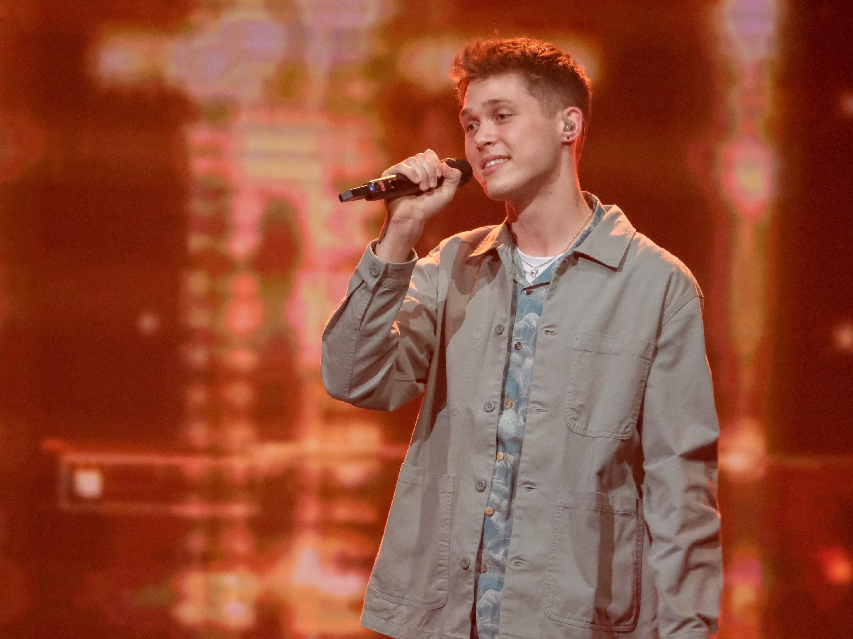 Lukas Meusburger bei "Starmania".