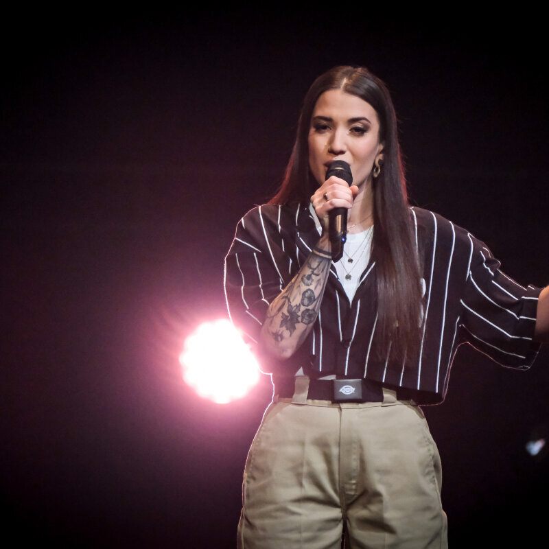 Starmania-Kandidatin Nadja Inzko verlässt die Show freiwillig.