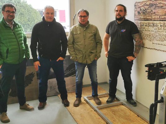 vlnr: Thöny Ch., Bitschnau D., Mahner P., Bitschnau M.
