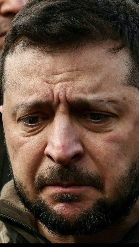 Wolodymyr Selenskyj nach einem Monat Krieg im eigenen Land.