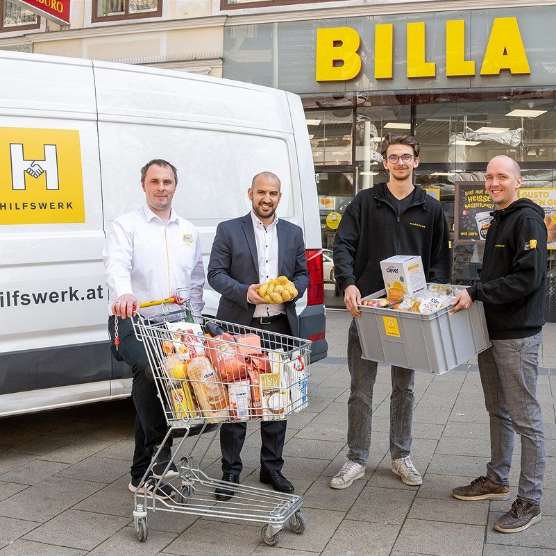 BILLA möchte Bewusstsein gegen Lebensmittelverschwendung in Wien schaffen