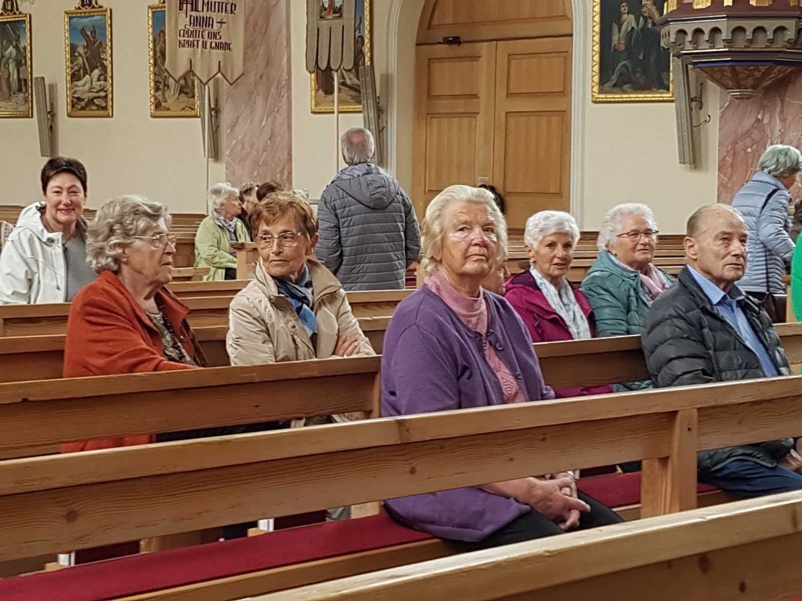 In der Kirche Alberschwende