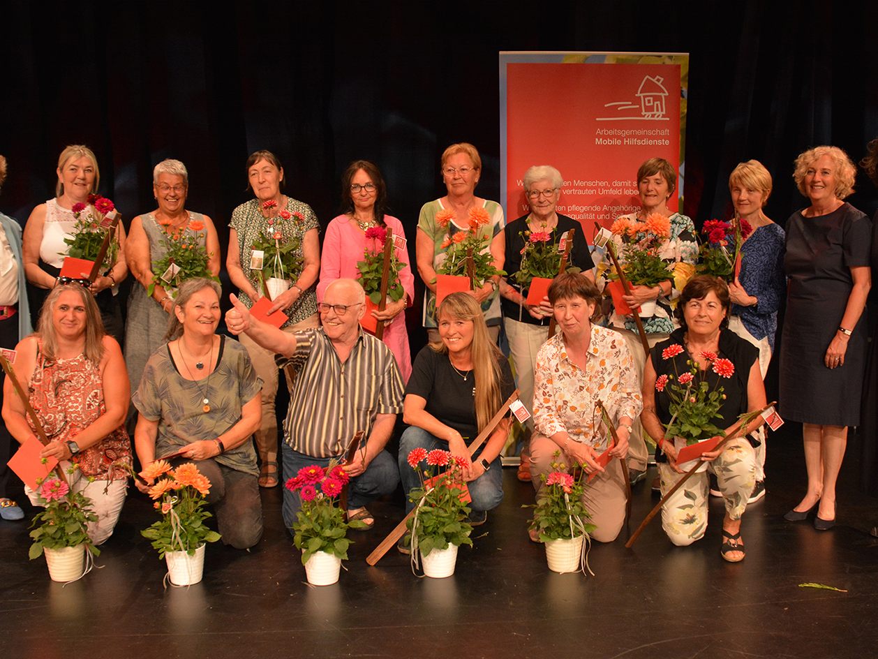 Ehrung für 25 Jahre im MoHI-Dienst.