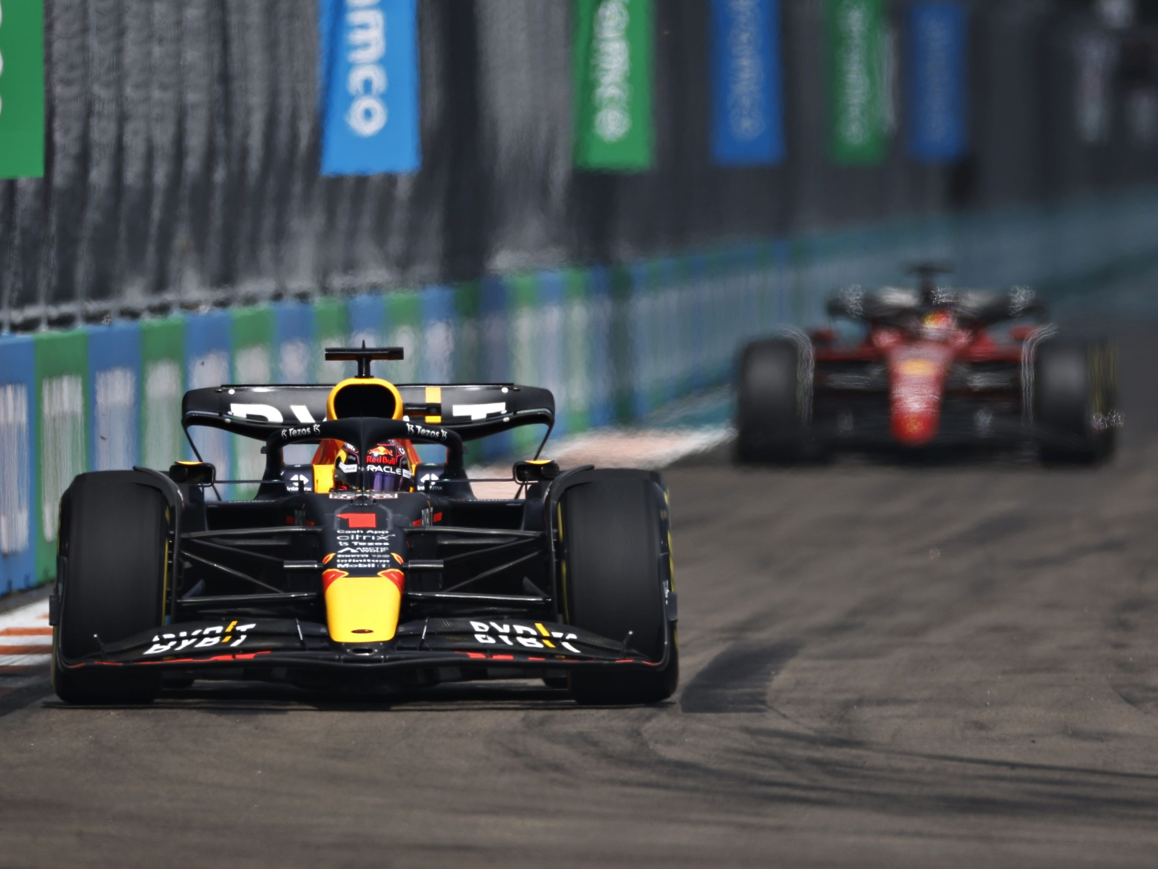 Max Verstappen holte sich bei der Premiere der Formel 1 in Miami souverän den Sieg. Max Verstappen holte sich bei der Premiere der Formel 1 in Miami souverän den Sieg.