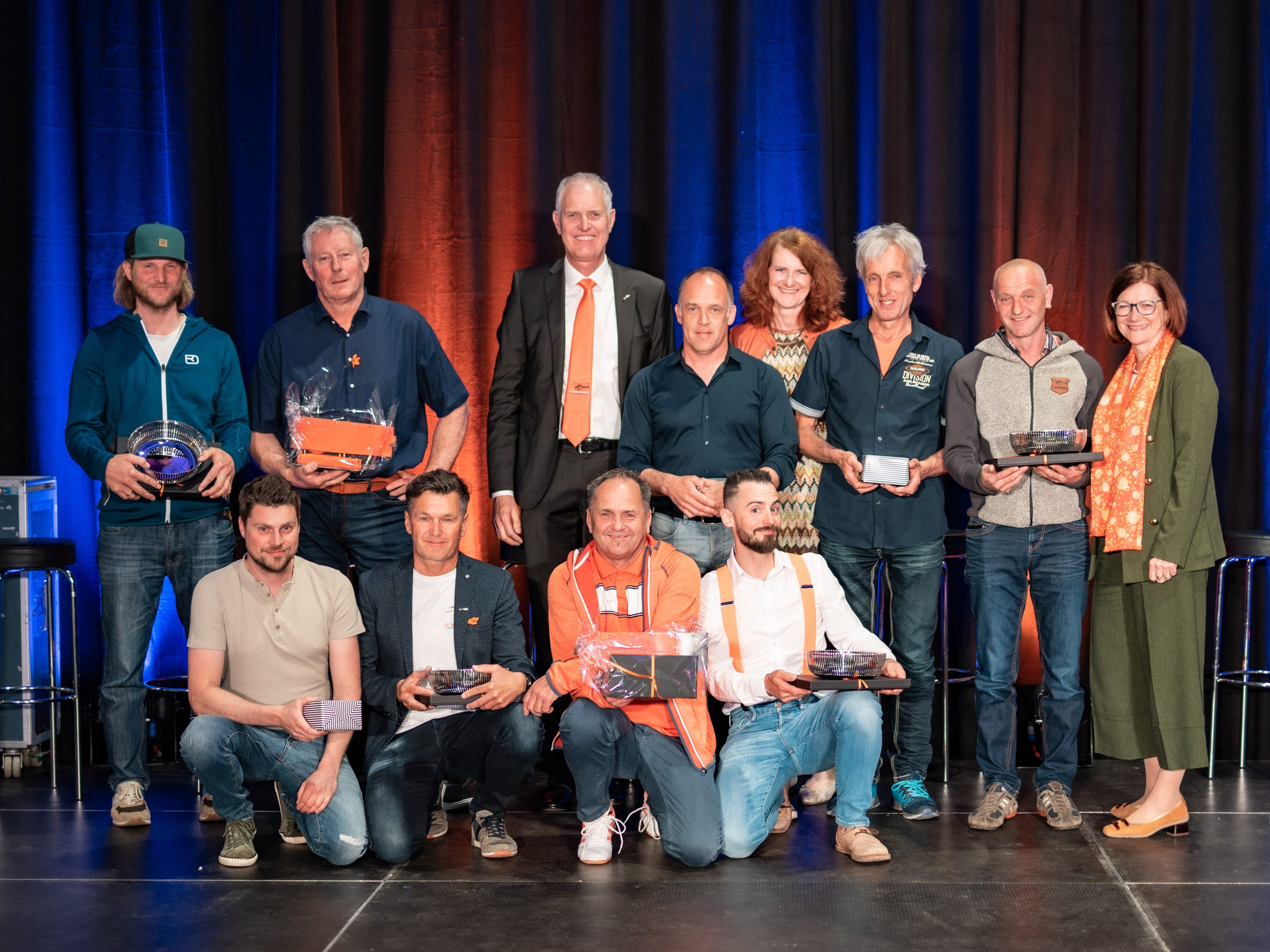 155 Jahre wurden geehrt. 155 Jahre wurden geehrt.