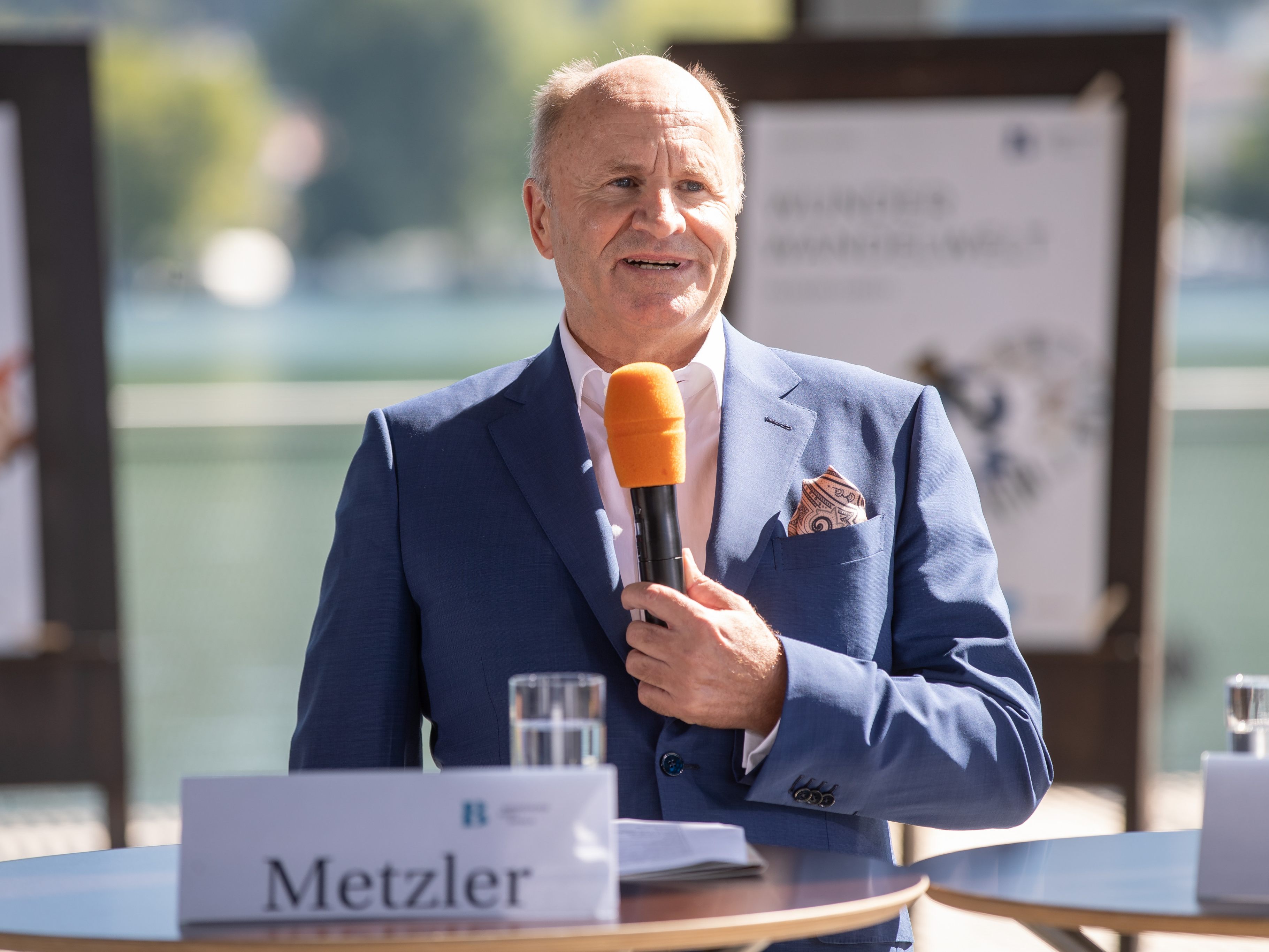 Präsident Hans-Peter Metzler