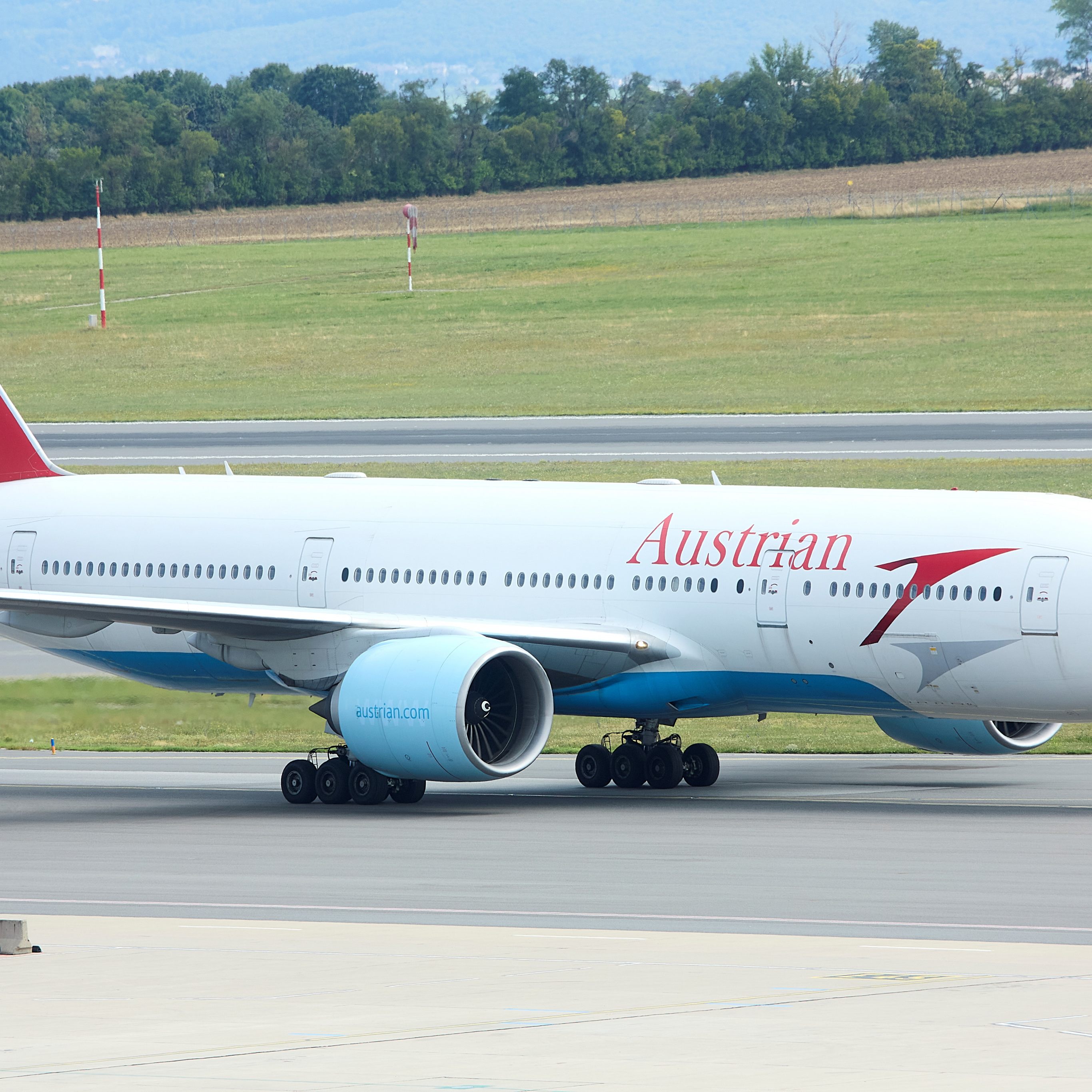 AUA bietet Flugticket mit Aufpreis für nachhaltigen Treibstoff an.