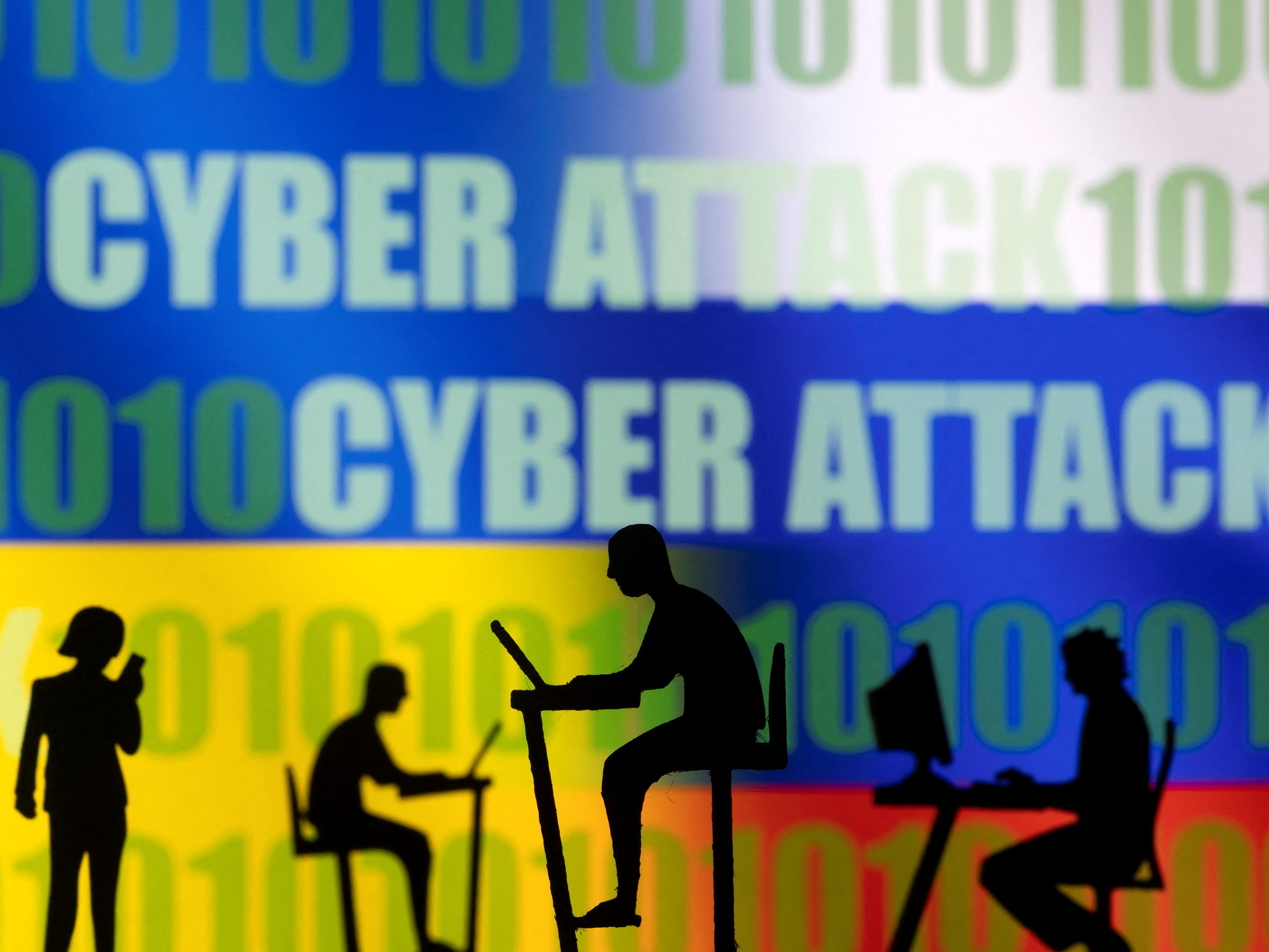 Ein vermeintlicher russischer Cyberangriff fand auf die Stadtverwaltung der westukrainischen Stadt Lwiw statt. Ein vermeintlicher russischer Cyberangriff fand auf die Stadtverwaltung der westukrainischen Stadt Lwiw statt.