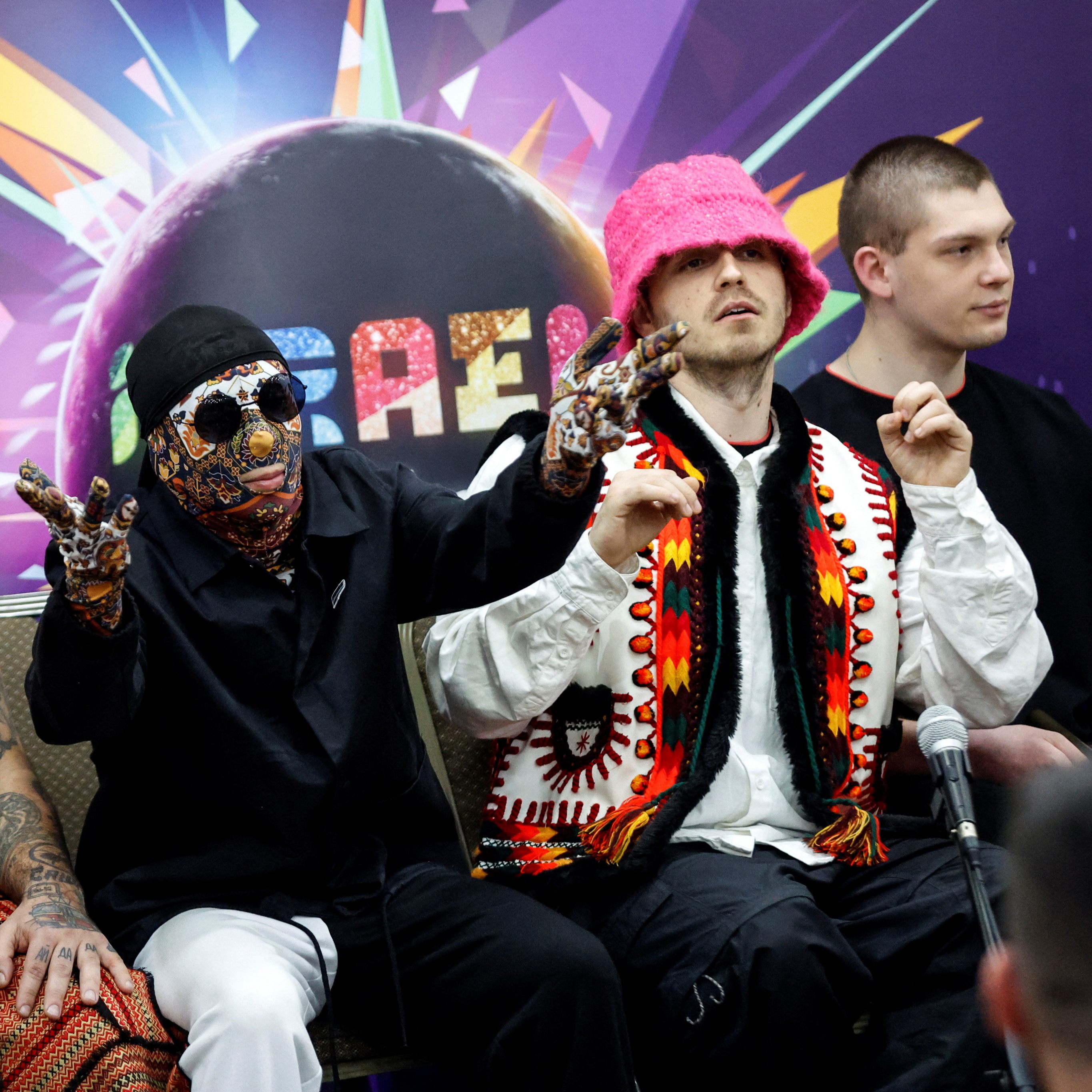 Die Band Kalush Orchestra wird die Ukraine beim ESC in Turin vertreten und gilt als Favorit.