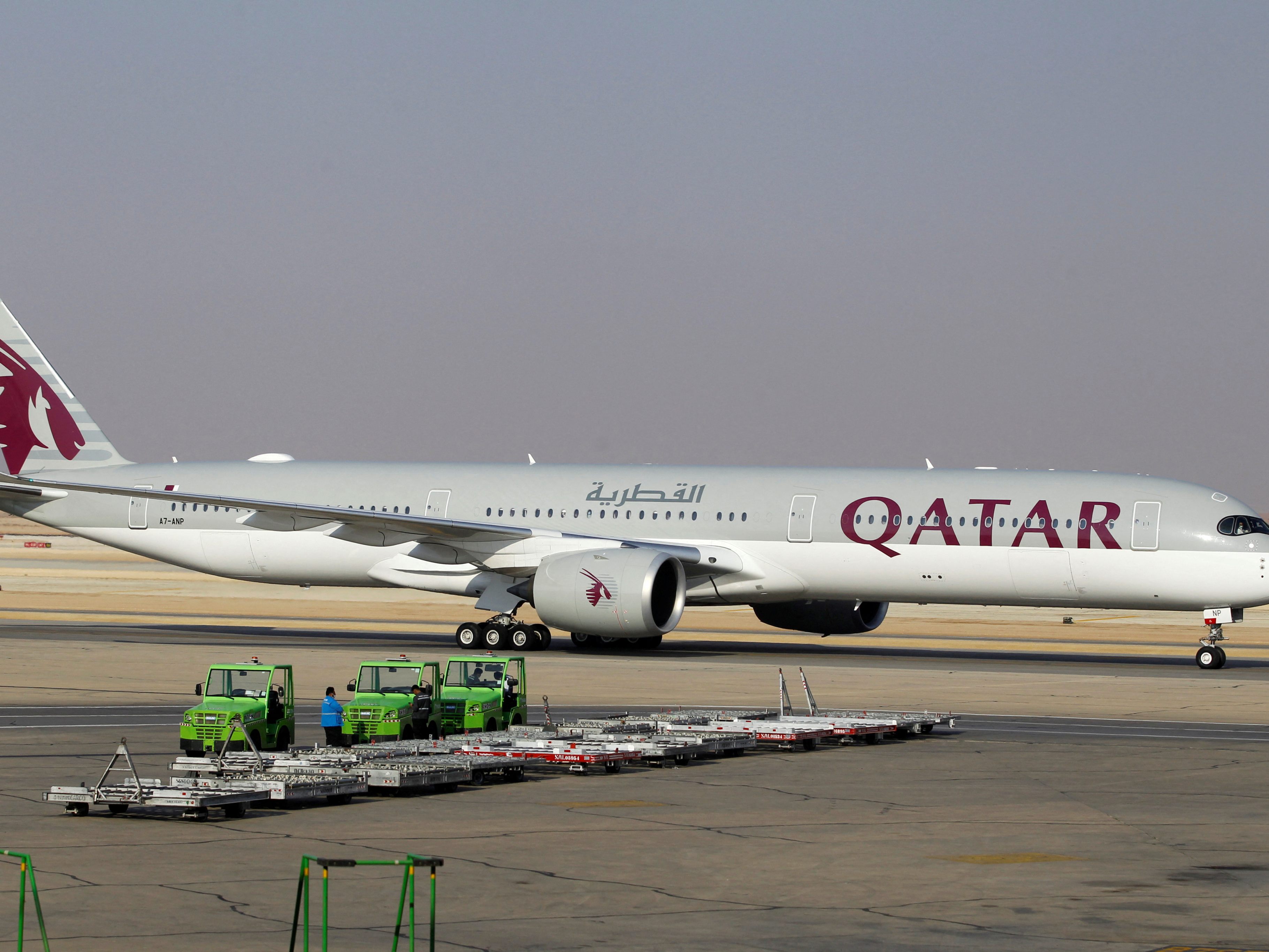 Wegen eines medizinischen Notfalls an Bord musste ein Flieger der Qatar Airways in Wien landen. Wegen eines medizinischen Notfalls an Bord musste ein Flieger der Qatar Airways in Wien landen.