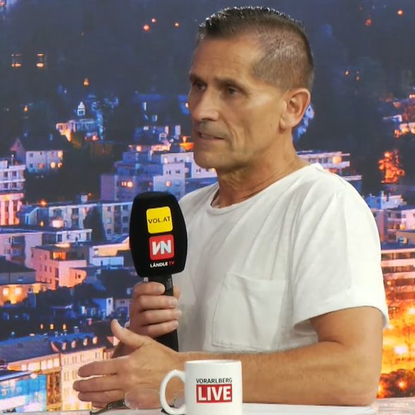 Christian Adam bei "Vorarlberg LIVE"