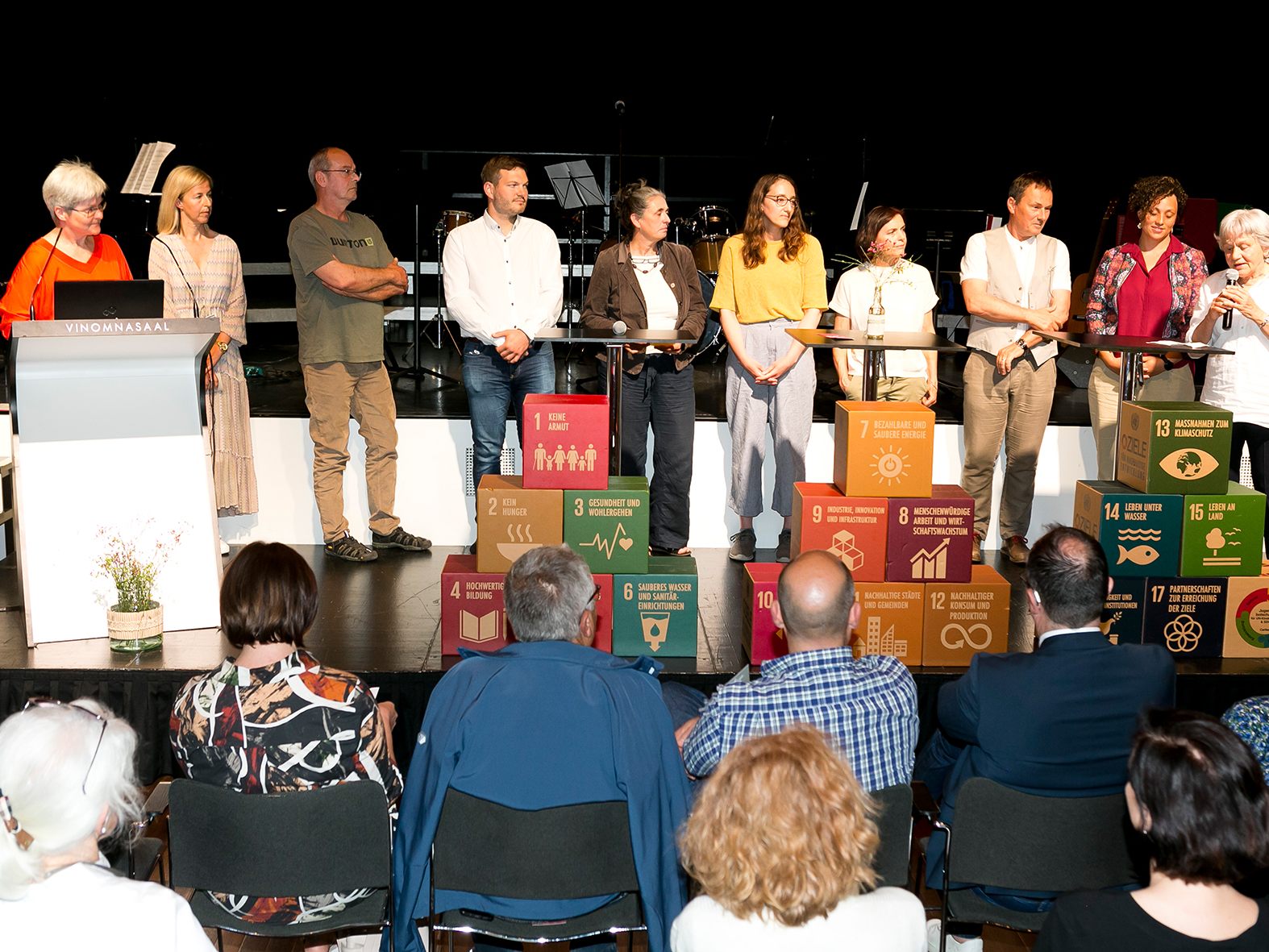 Großes Interesse an der Präsentation des neuen Sozialleitbilds.