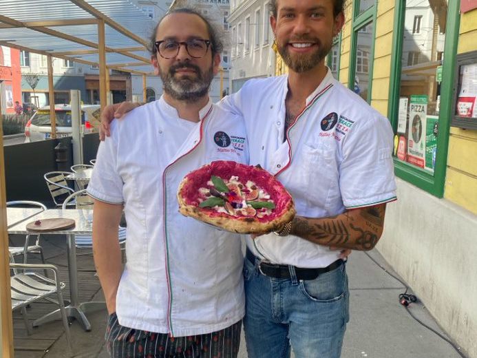 Pizza-Revolution in Wien: Hank Ge startet mit „Wolke“ durch. Pizza-Revolution in Wien: Hank Ge startet mit „Wolke“ durch.