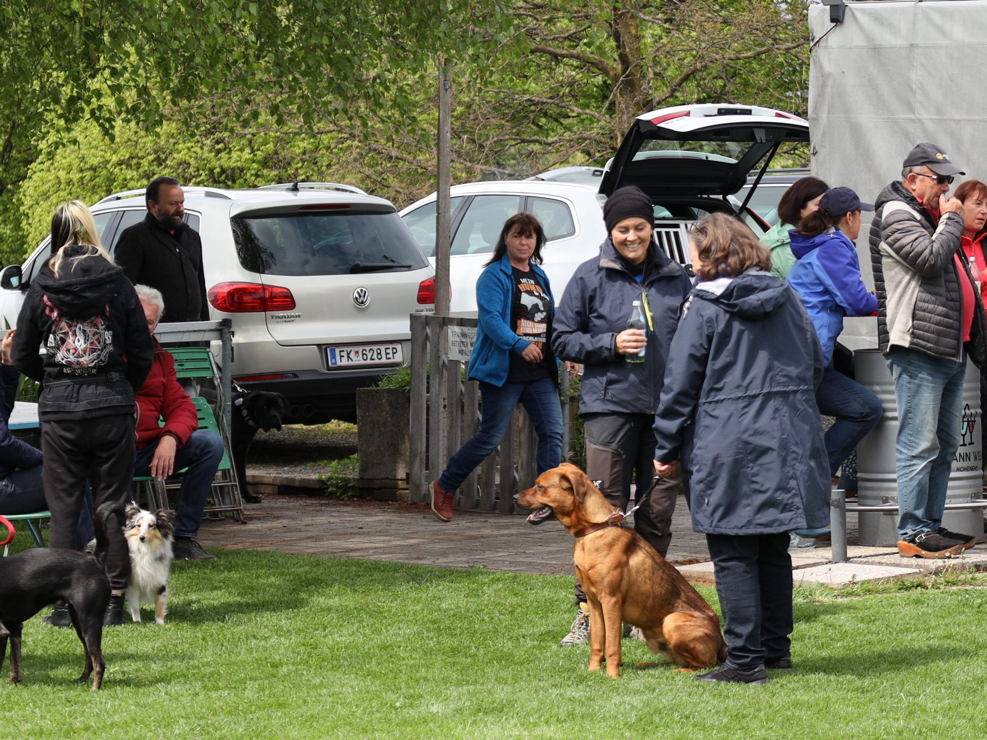 Die Stärkung vor dem Start !