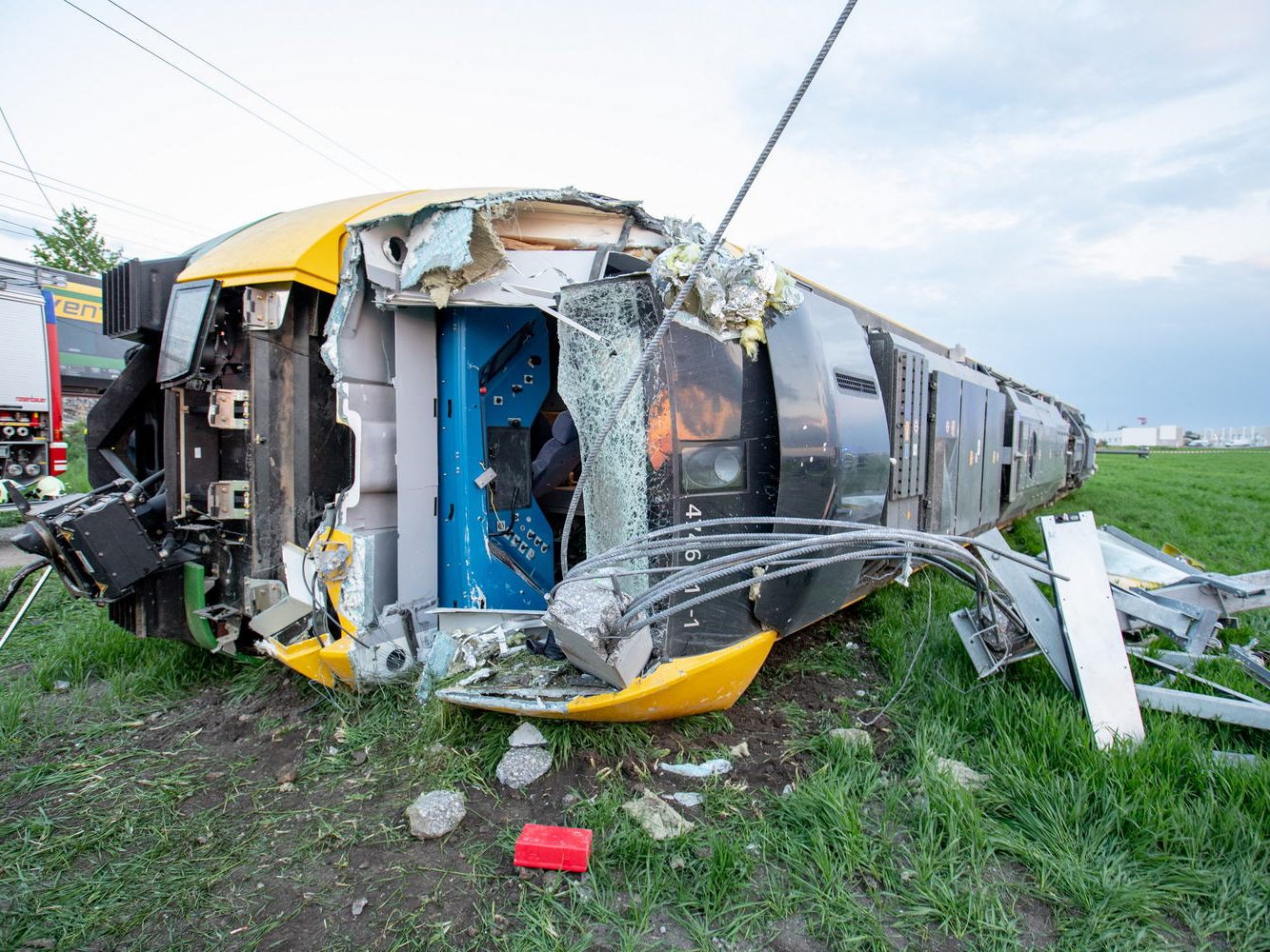 Die Ursache für Zugsunglück auf Pottendorfer Linie ist noch ungeklärt
