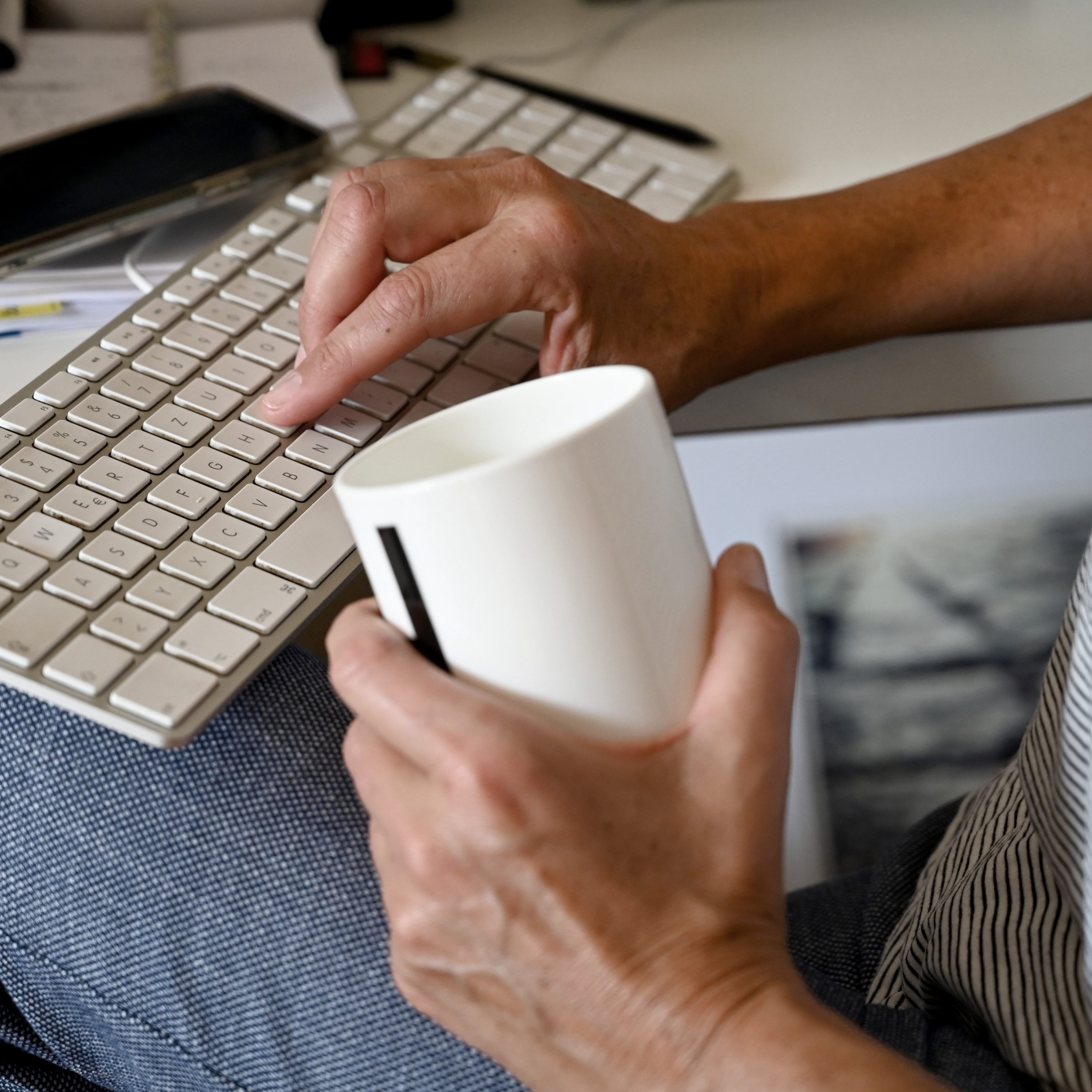 Homeoffice gibt es nur bei knapp über 50 Prozent der Befragten.
