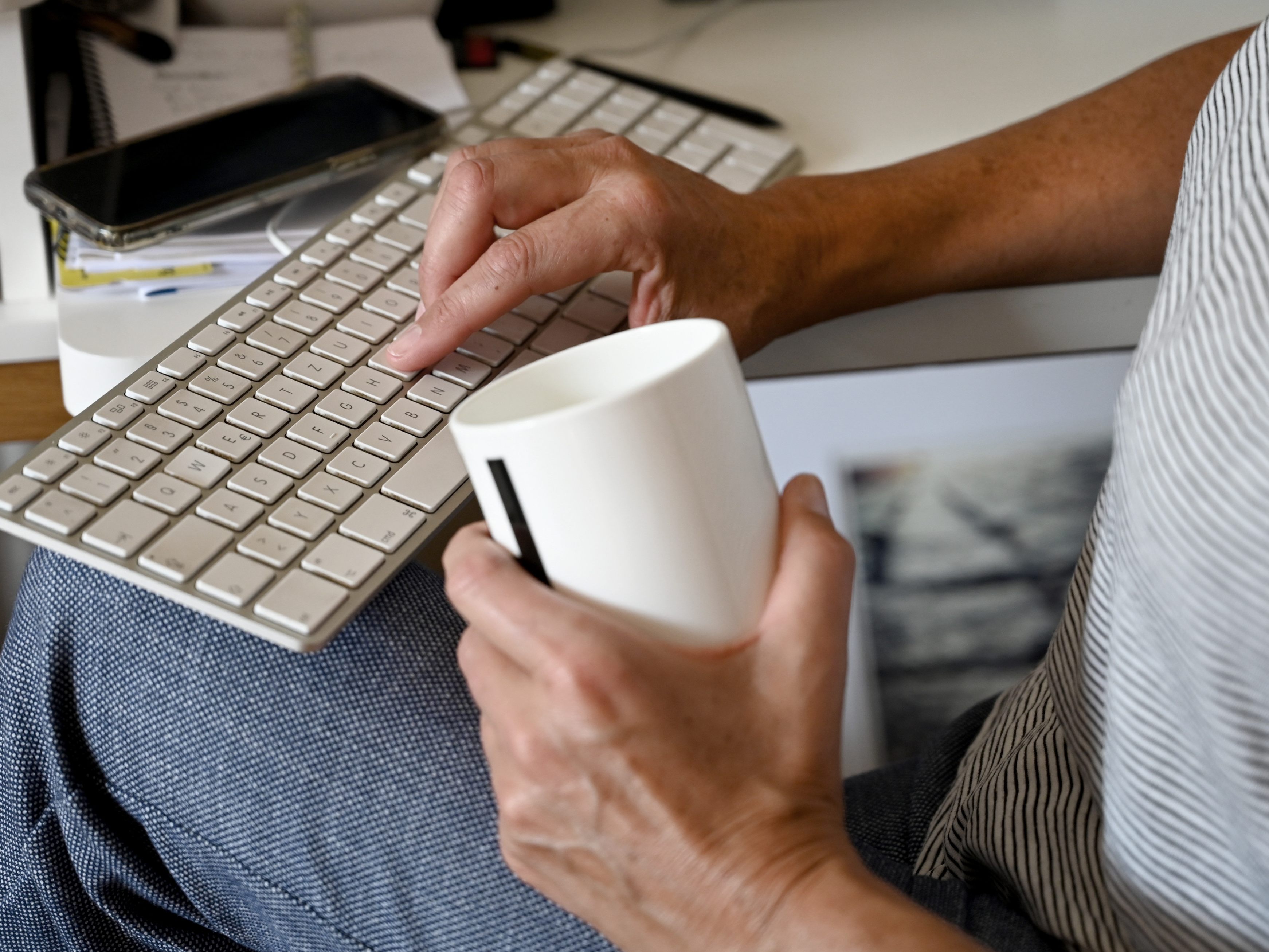 Homeoffice gibt es nur bei knapp über 50 Prozent der Befragten.